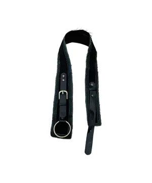 If Six Was Nine Black & distressed denim Voice of voice belt Size ONE SIZE - 5 Thumbnail