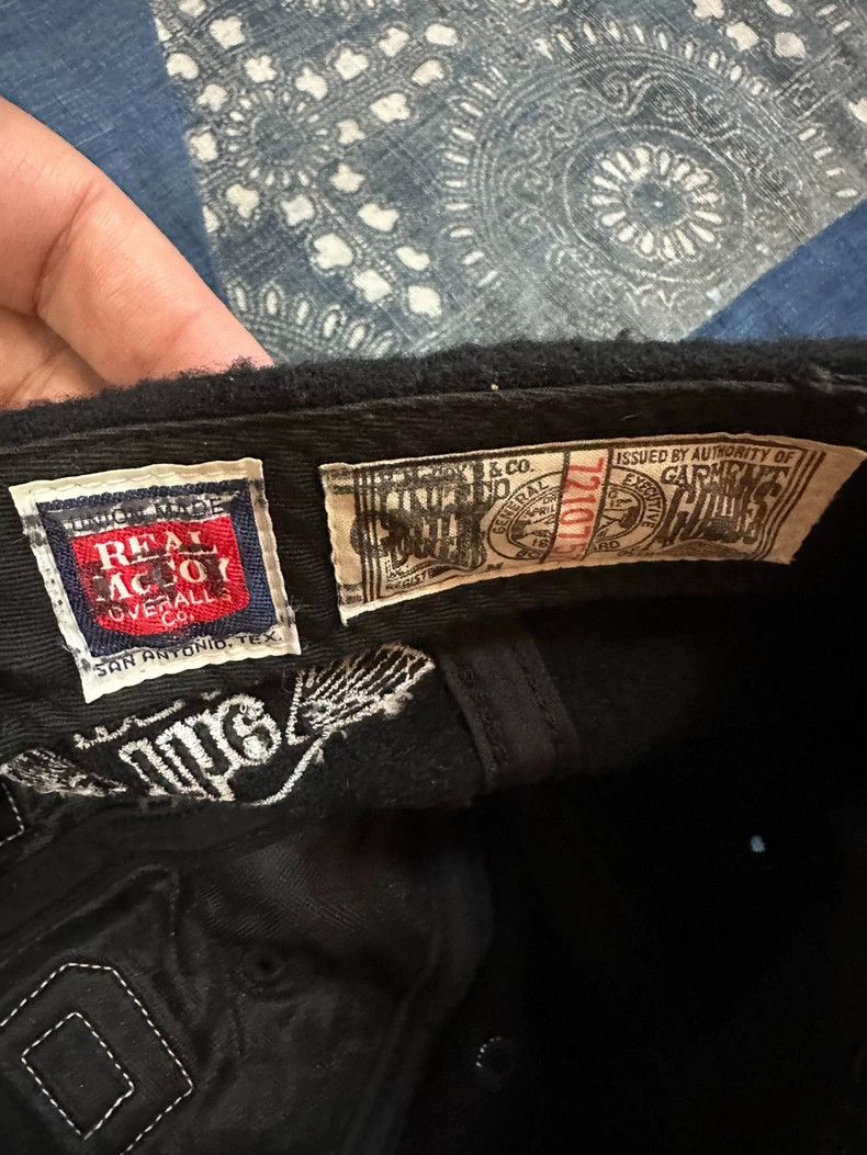 The Real McCoy's The REAL McCOY'S Black Hat Size ONE SIZE - 4 Thumbnail