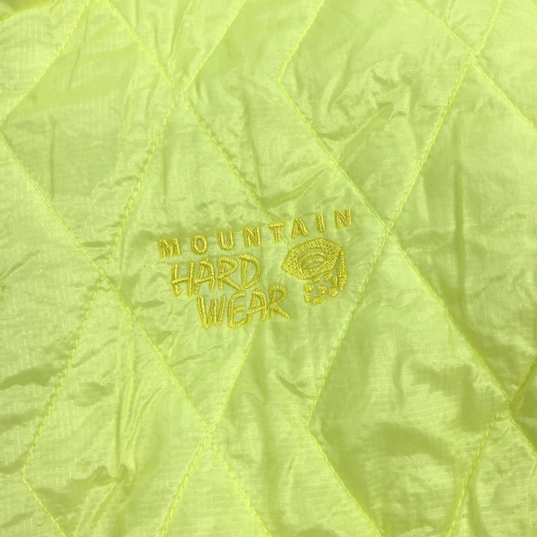 Mountain Hardwear VINTAGE Mountain Hardwear Thermal Q Elite Puffer Jacket Womens Medium Yellow Size M / US 6-8 / IT 42-44 - 3 Thumbnail