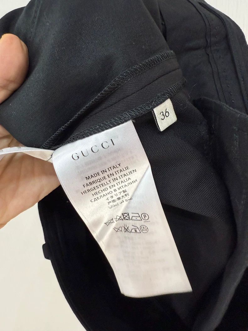 Gucci Gucci Black suit trousers and small black trousers 2503-Nex Size 24" / US 00 / IT 34 - 6 Thumbnail