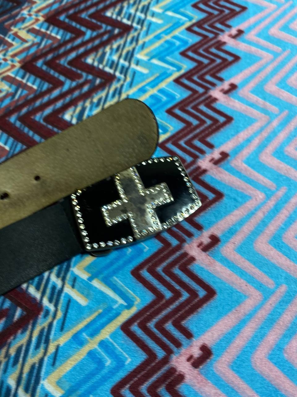Vintage AVANT-GARDE LEATHER BELT RARE Size ONE SIZE - 5 Thumbnail