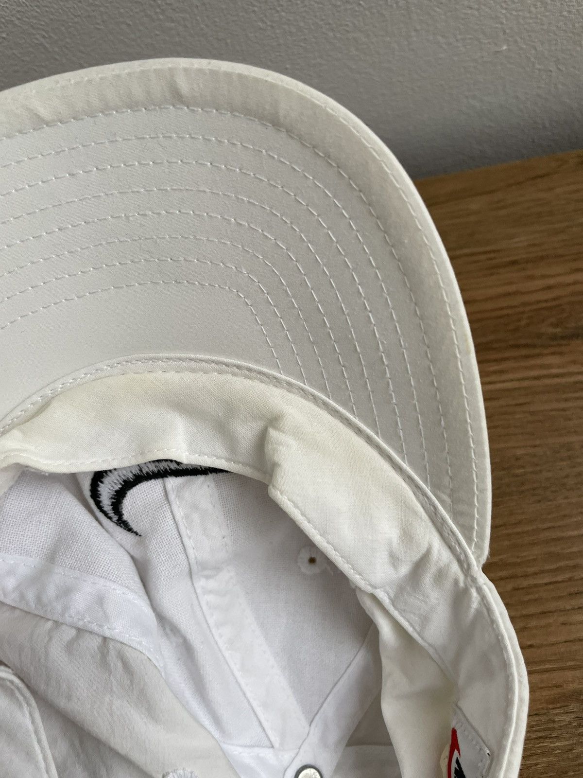 Nike Nike Vintage 90s Hat Cap Baseball Cap Size ONE SIZE - 12 Thumbnail
