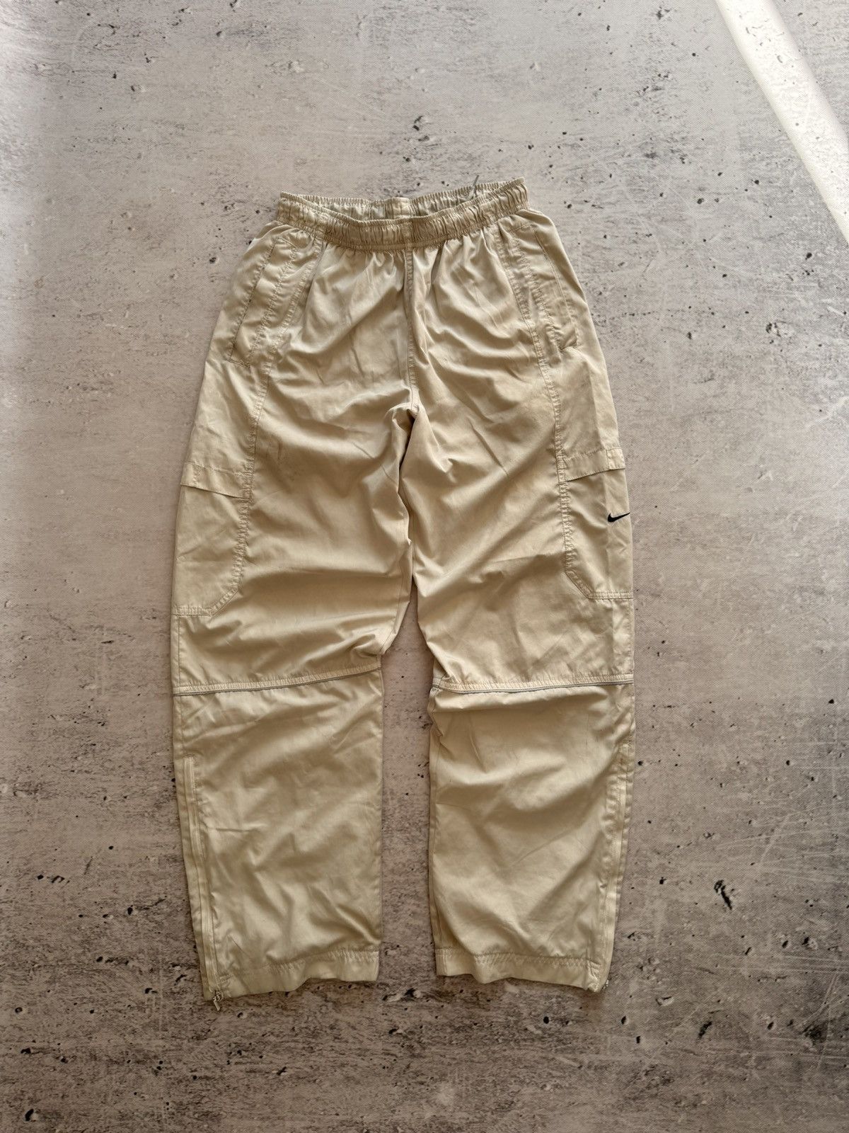 Nike × Vintage NIKE VINTAGE BASIC LOGO OVERSIZE BAGGY PANTS Size US 32 / EU 48 - 1 Thumbnail