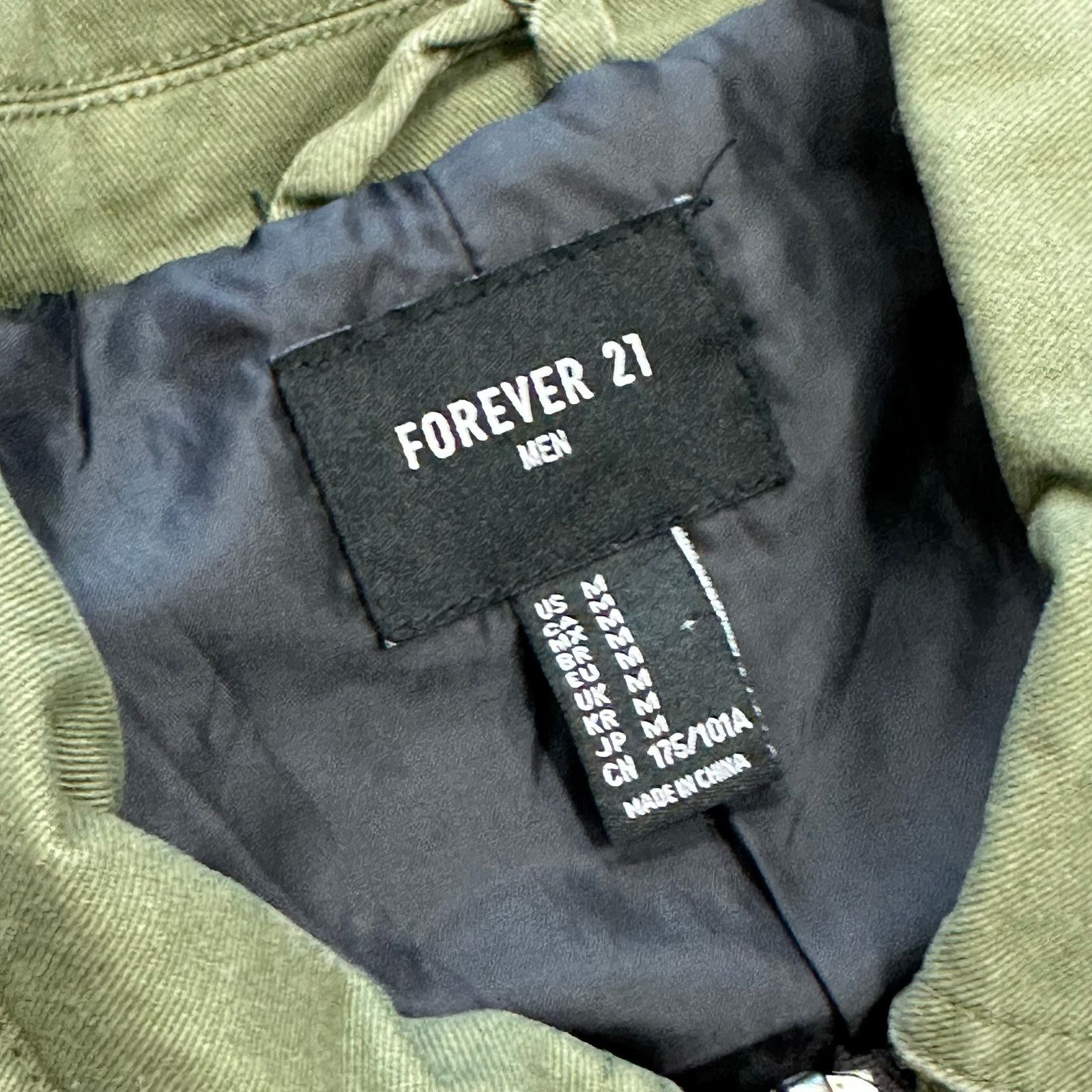 Forever 21 Forever 21 utility field long jacket olive green size Medium Size US M / EU 48-50 / 2 - 5 Thumbnail