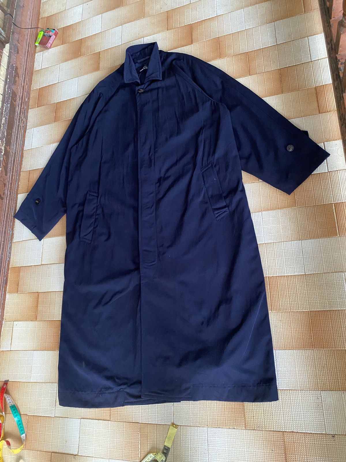 Comme des Garcons × Vintage Vintage comme des garcons long jacket Size US XL / EU 56 / 4 - 2 Thumbnail