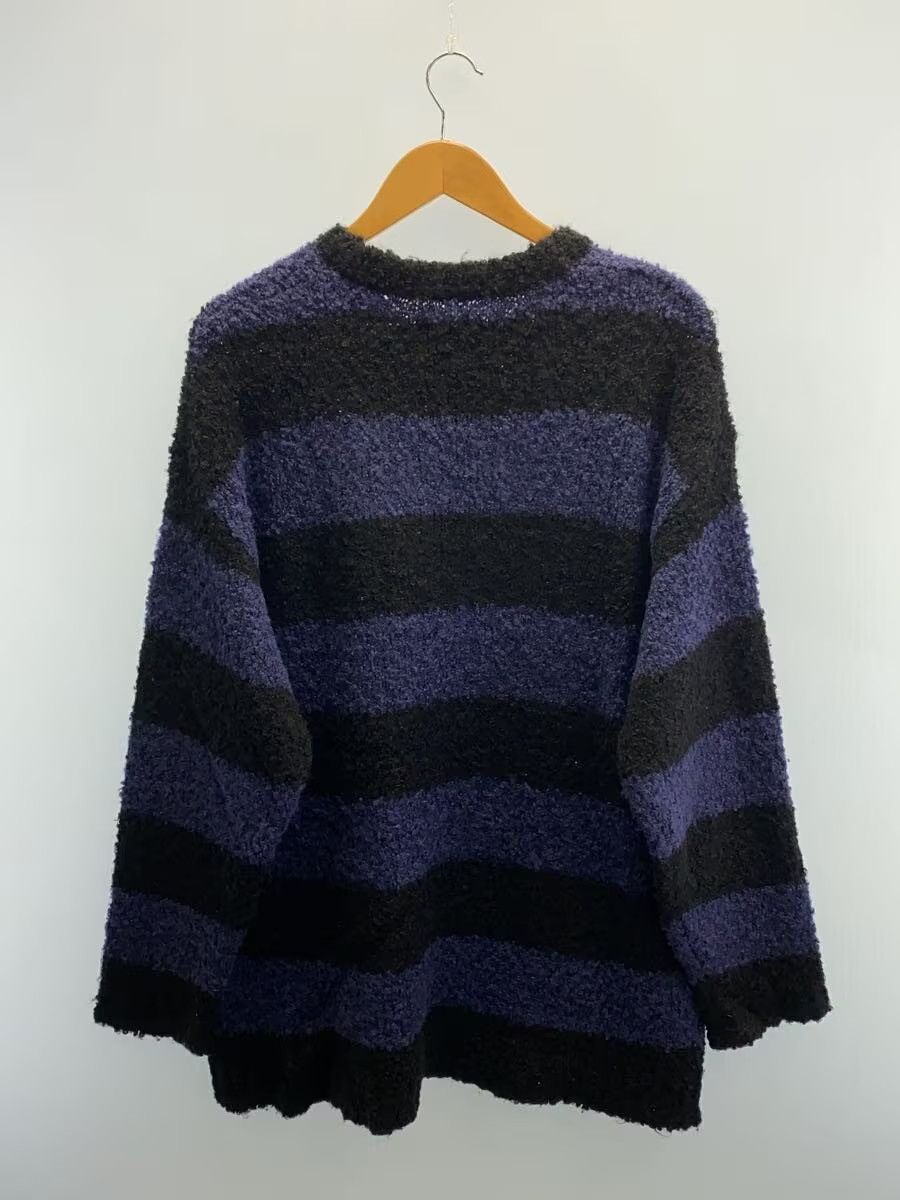 Number (N)ine Striped Alpaca Wool Cobain Knit Sweater Size US L / EU 52-54 / 3 - 2 Thumbnail