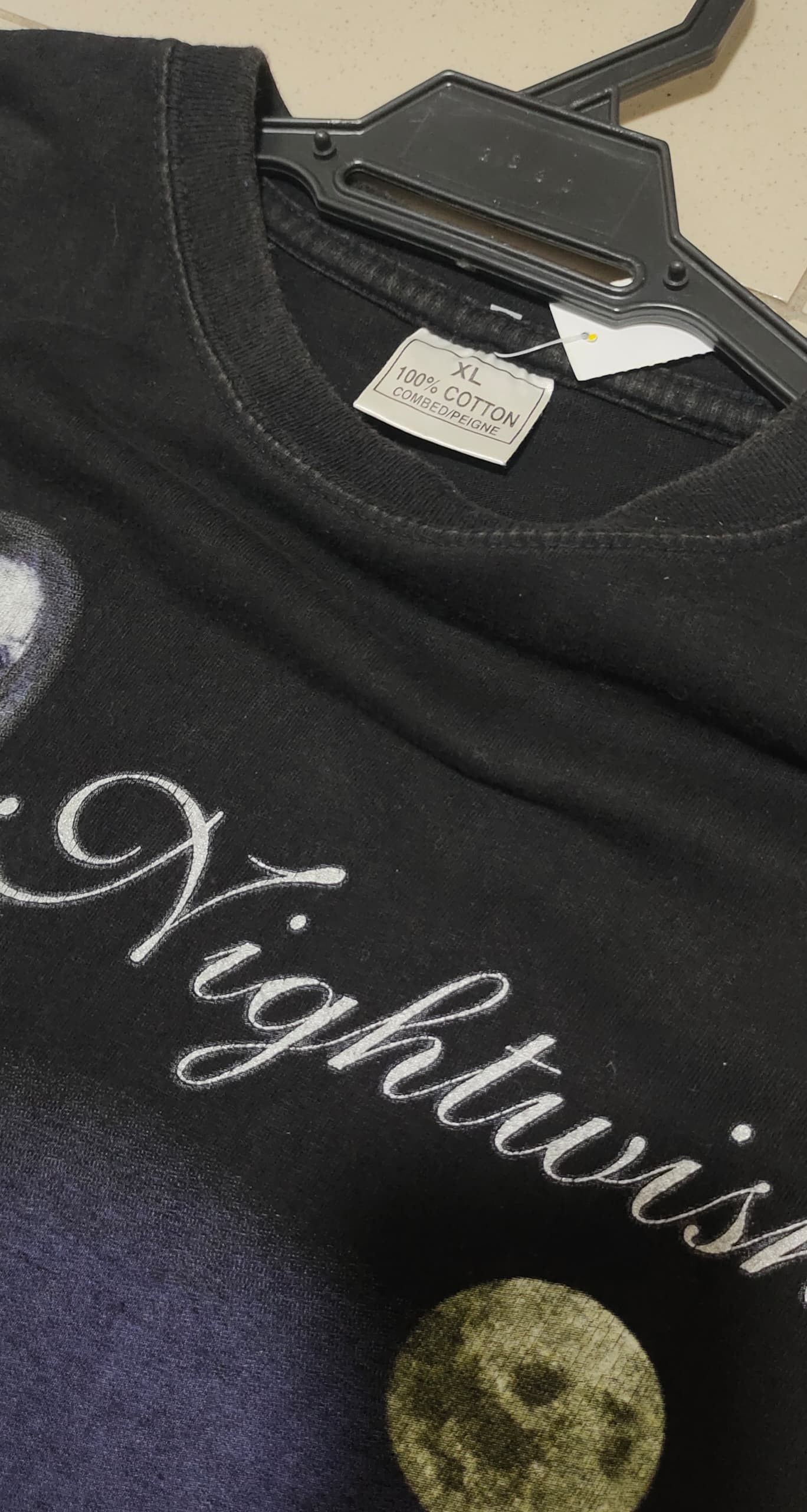 Band Tees × Vintage VINTAGE Y2K NIGHTWISH BAND AMAZING GOTHIC ENGLAND PROMO BAND Size US XL / EU 56 / 4 - 6 Thumbnail