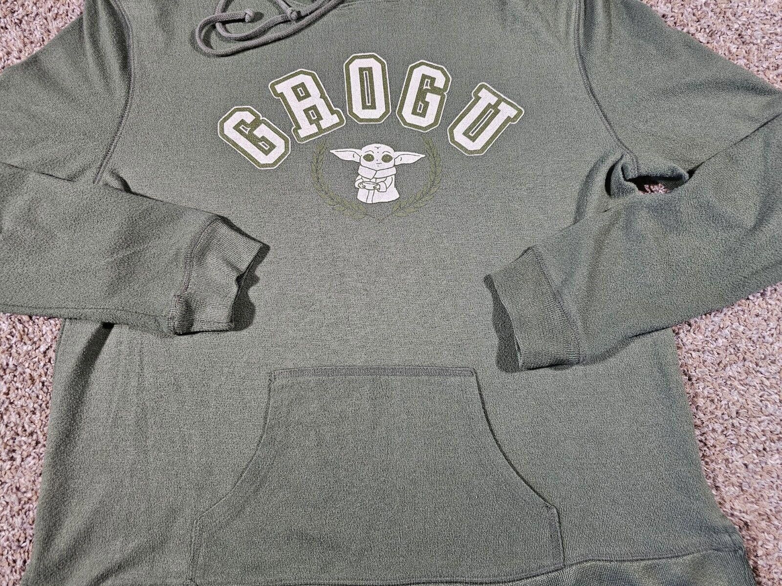 Star Wars Star Wars Grogu baby yoda Large hoodie green Drawstring Size US L / EU 52-54 / 3 - 2 Thumbnail
