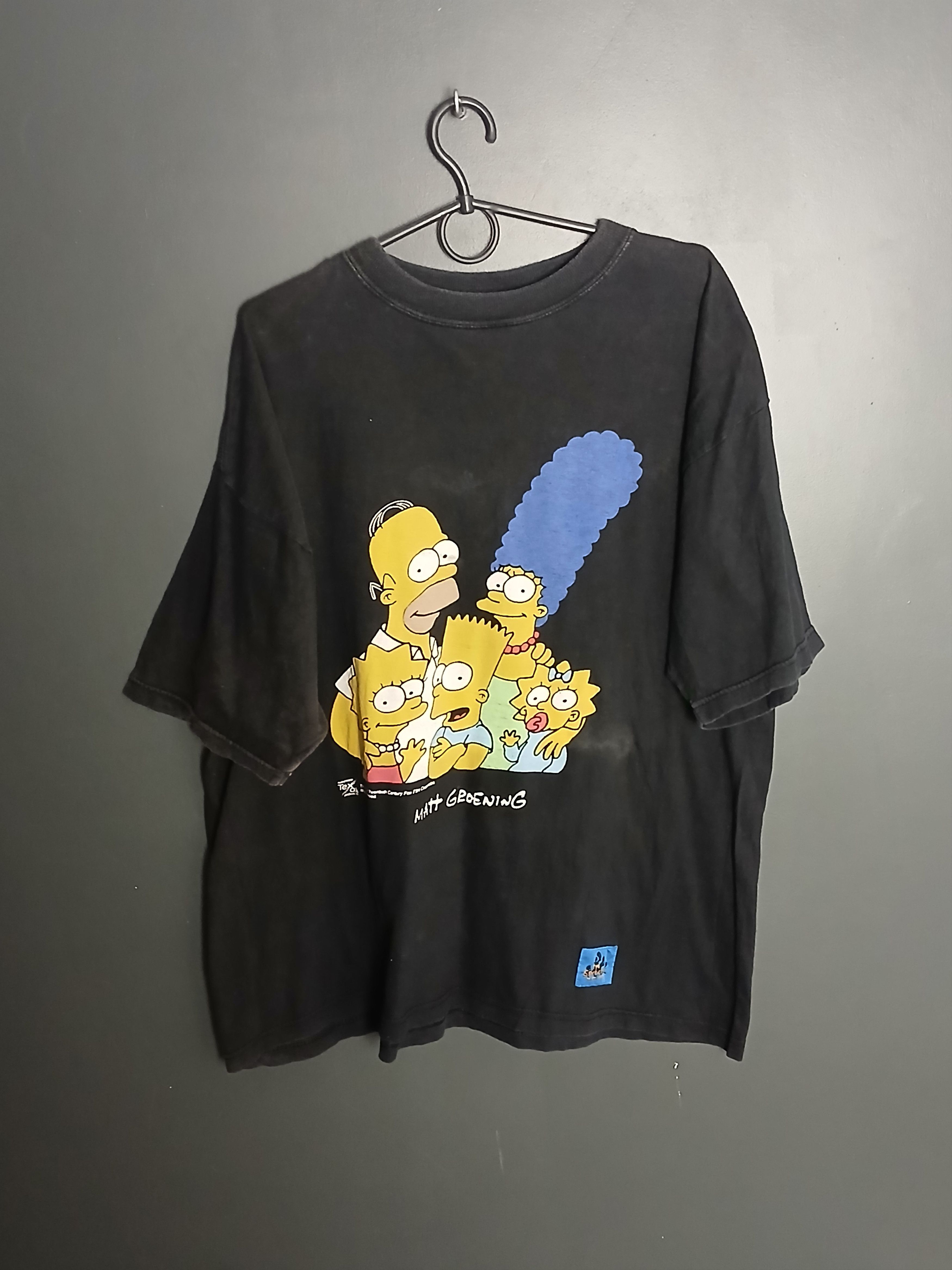 The Simpsons × Vintage Vintage 1997 The Simpsons T-Shirt Size US XL / EU 56 / 4 - 1 Thumbnail