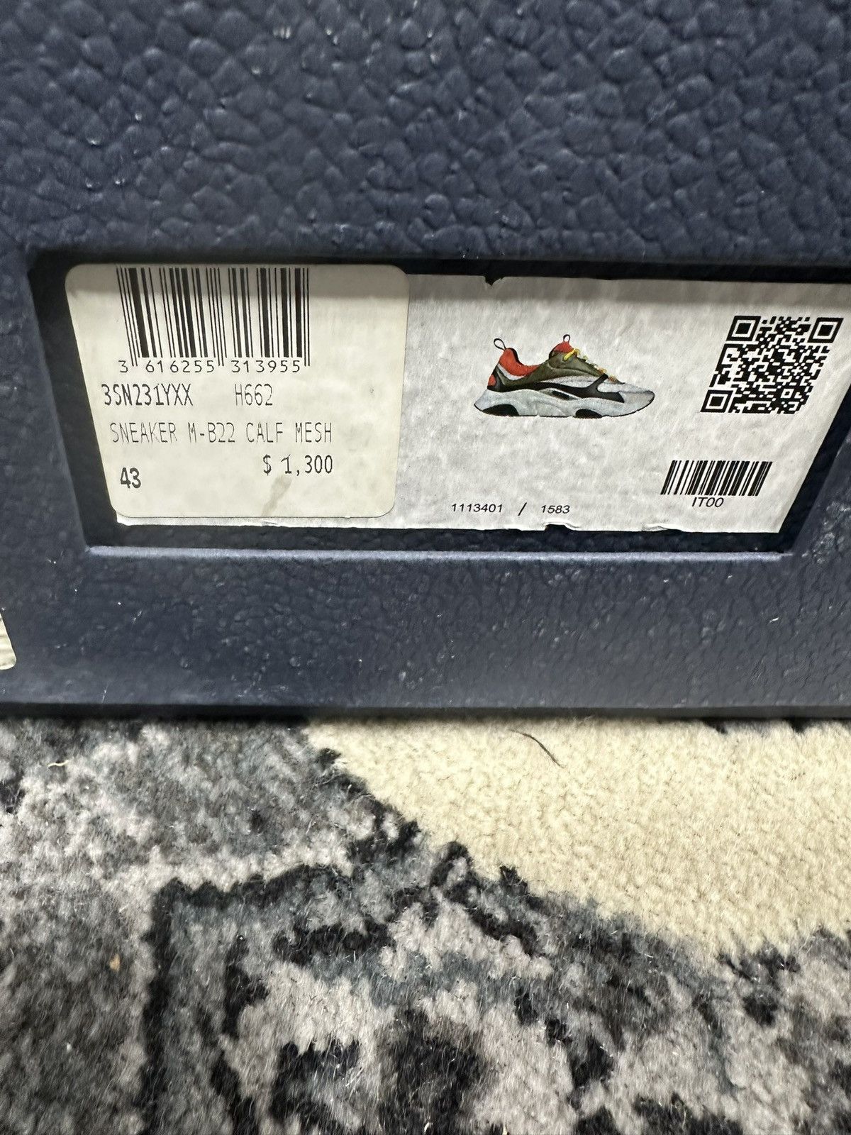 Dior Dior B22 Size 10US/43EU Size US 10 / EU 43 - 13 Thumbnail