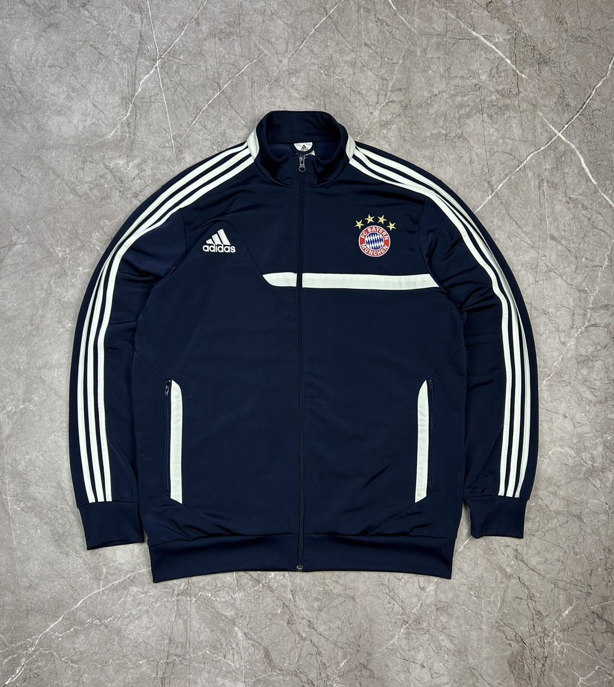 Adidas × Vintage Adidas Bayern Munich 2013 Training Football Jacket Track Top Size US XL / EU 56 / 4 - 1 Thumbnail