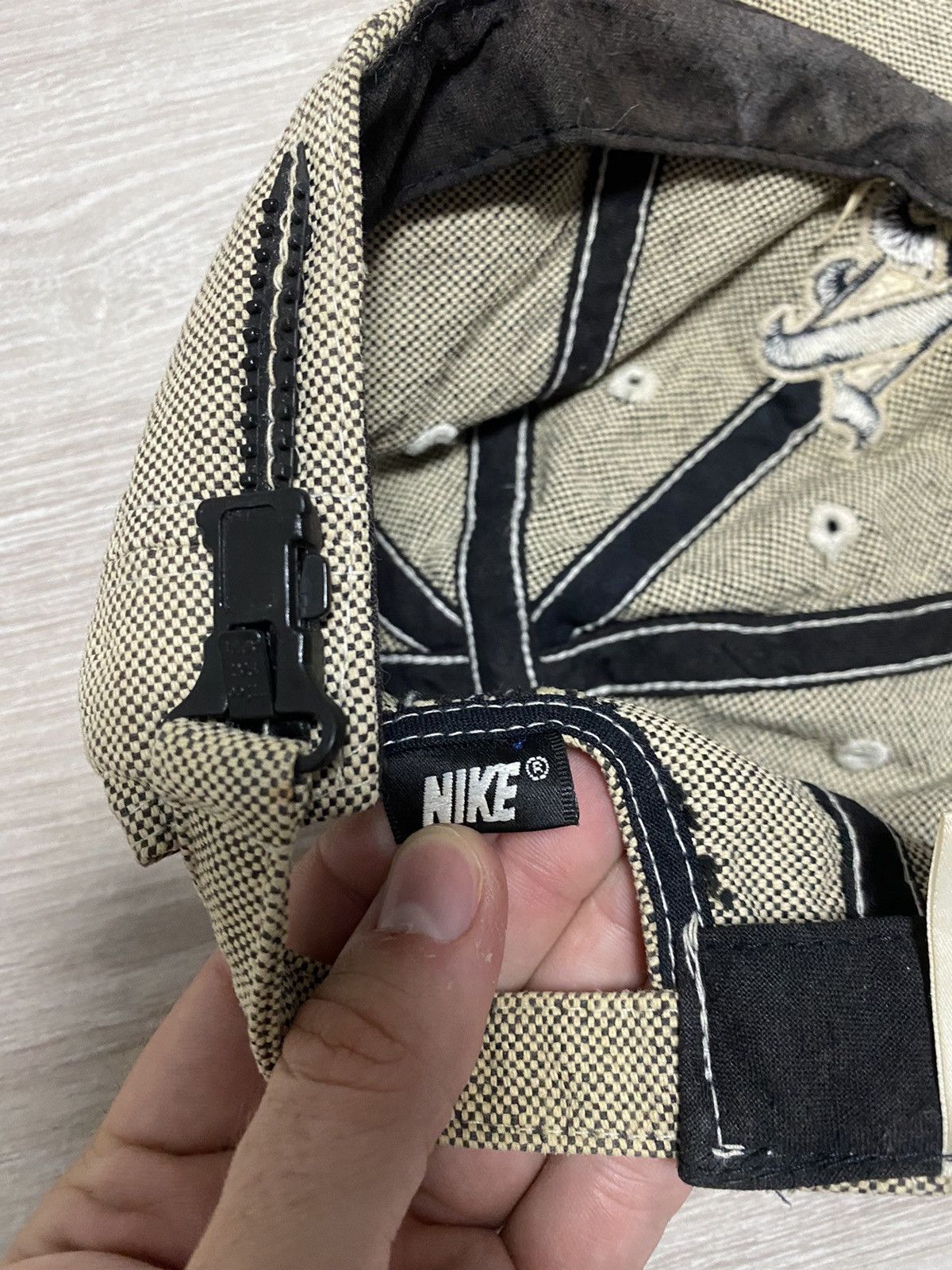 Nike × Vintage Vintage Nike 90’s Cap sz S-M very rare items Size ONE SIZE - 8 Thumbnail