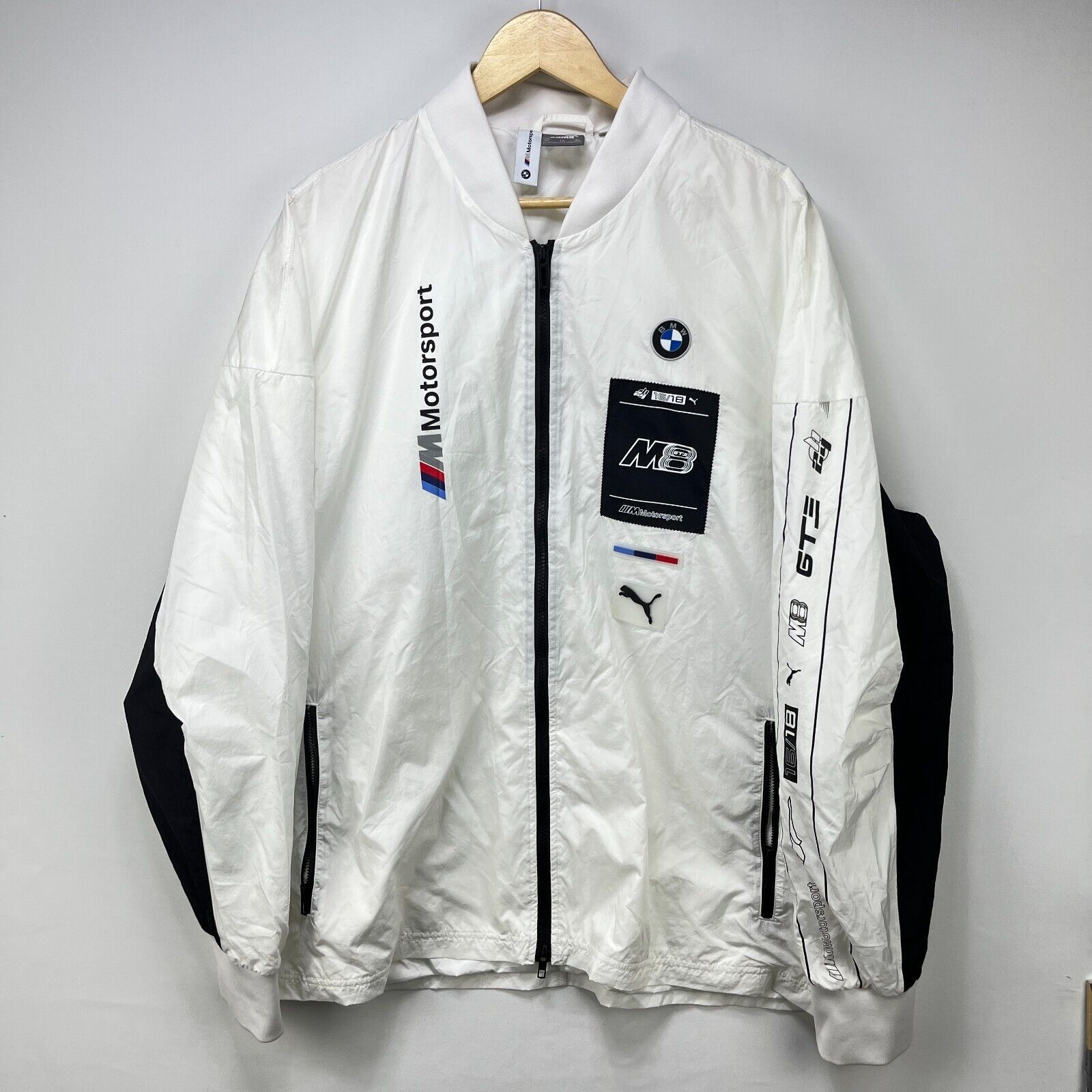 BMW × Vintage Vintage BMW Motorsports GT M8 Windbreaker Jackets 2XL Size US XXL / EU 58 / 5 - 1 Thumbnail