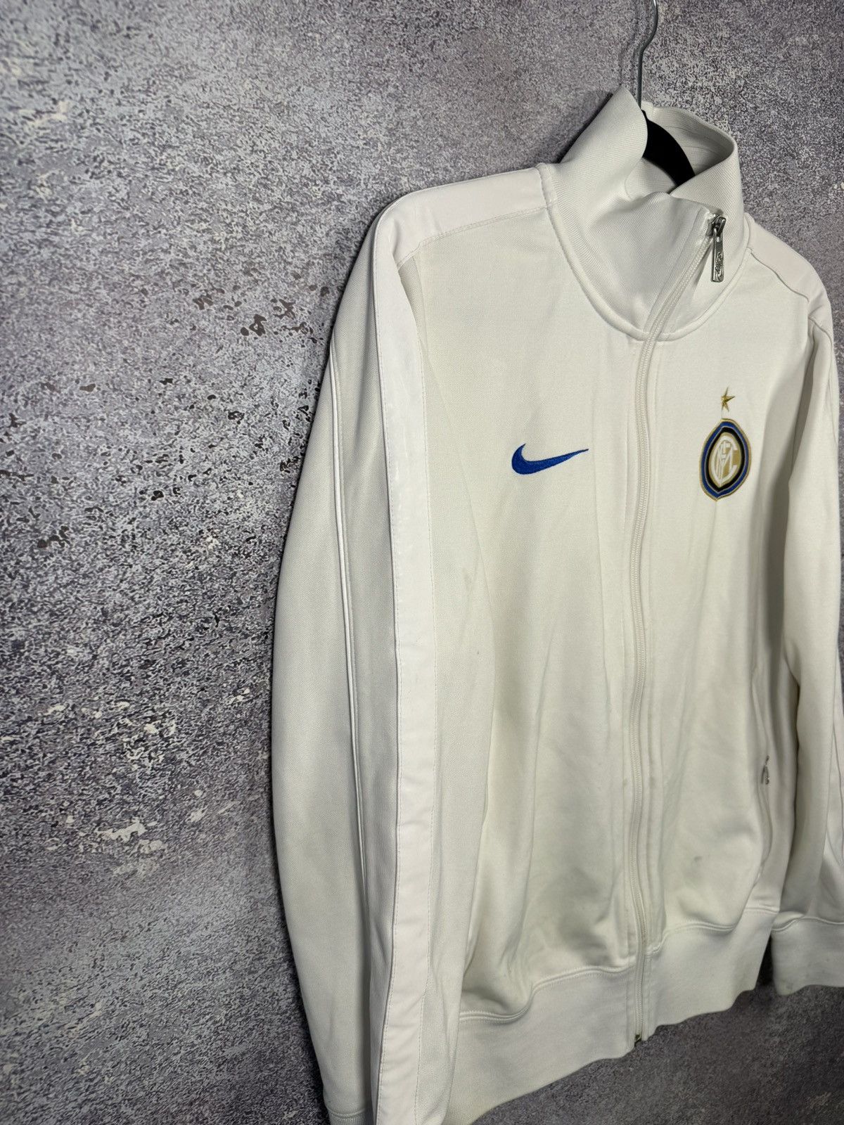 Nike × Vintage Nike Inter Milan 2009/10 Zip Up Training Track Jacket Small Size US S / EU 44-46 / 1 - 6 Thumbnail
