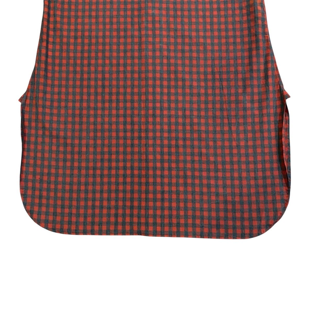 Needles ‼️LAST DROP‼️Needles Longline Gingham Cardigan Collarless Red Size US S / EU 44-46 / 1 - 6 Thumbnail