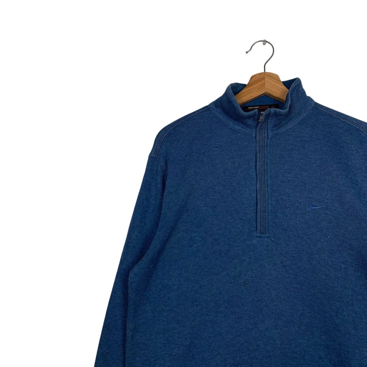 Nike × Tiger Woods NIKE TIGER WOODS Half Zip Turtleneck Sweater #1896-C83 Size US L / EU 52-54 / 3 - 6 Thumbnail