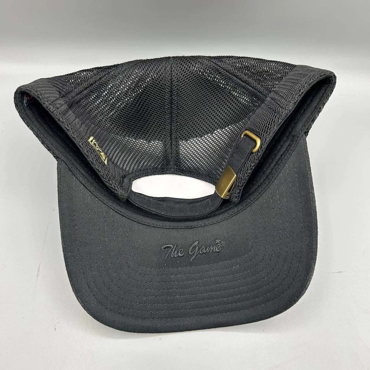 The Game Oklahoma State Trucker Hat Men Black Embroidered Strap Back Size ONE SIZE - 3 Thumbnail