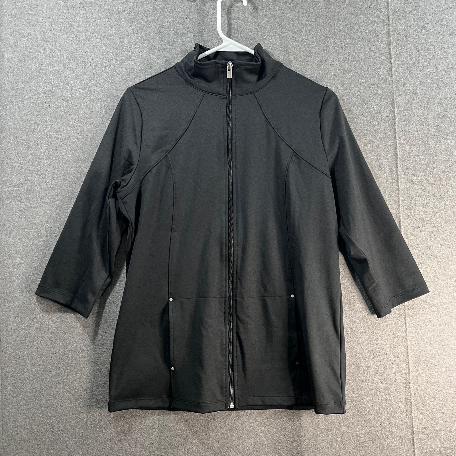 Other Sport Savvy Zip Front Jacket w/ Seaming Details Size XS / US 0-2 / IT 36-38 - 1 Thumbnail