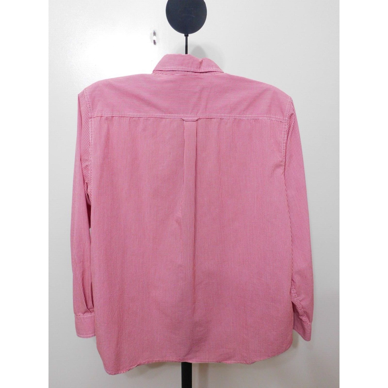 Chaps Chaps Red Check Long Sleeve Button Front Shirt - Size XXL Size US XXL / EU 58 / 5 - 2 Thumbnail