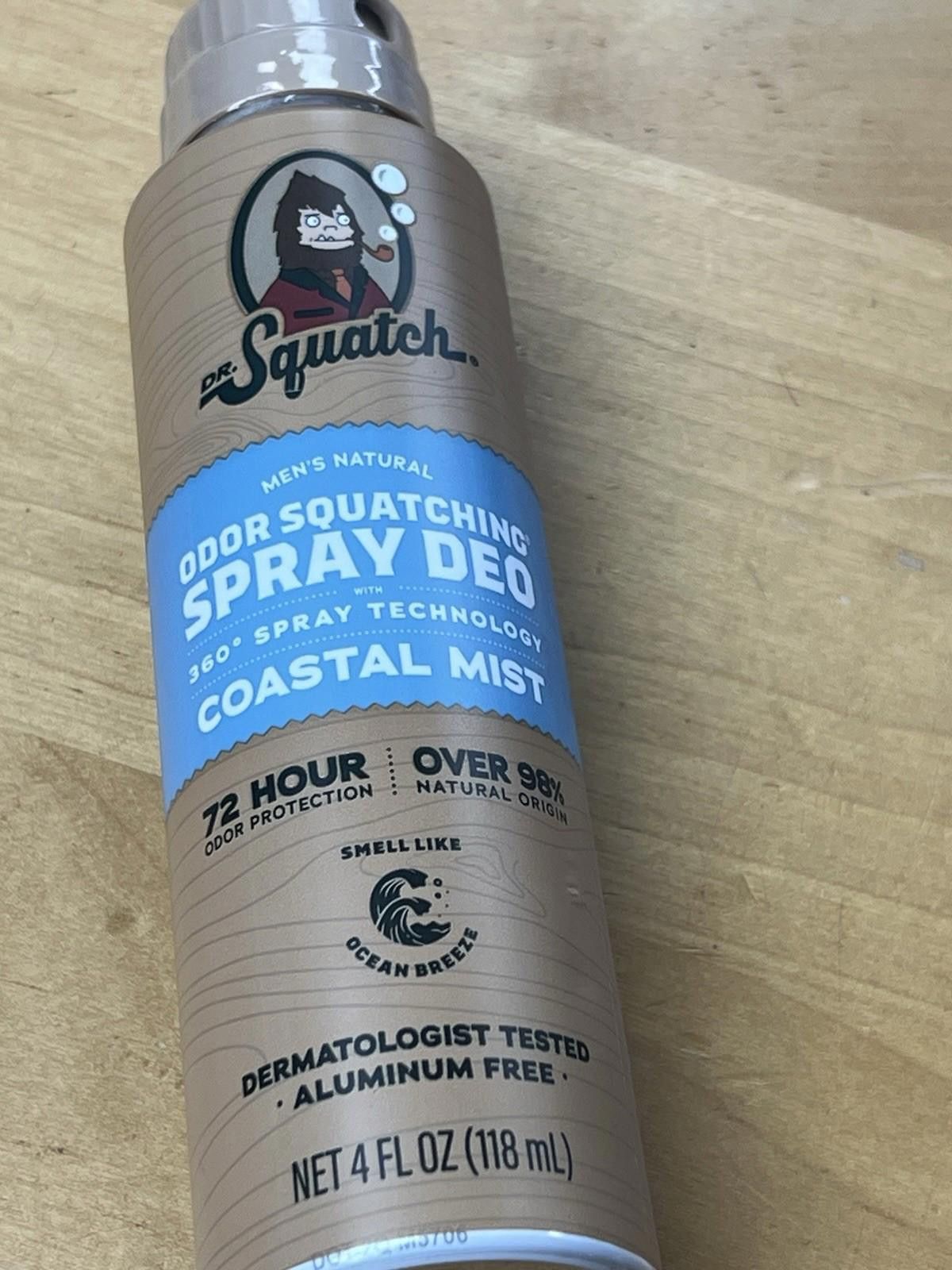 Other Dr Squatch Spray Deodorant Coastal Mist 72 Hour 4 Oz Size ONE SIZE - 7 Thumbnail