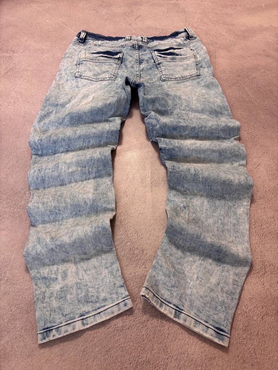 Vintage Japanese Moto Bike Balmain style distressed pants jeans Size US 32 / EU 48 - 3 Thumbnail