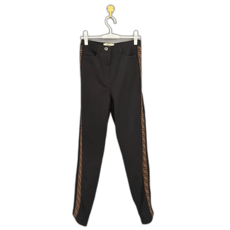 Fendi Fendi Monogram Side Long Pants Size 42 Size US 42 / EU 58 - 1 Thumbnail