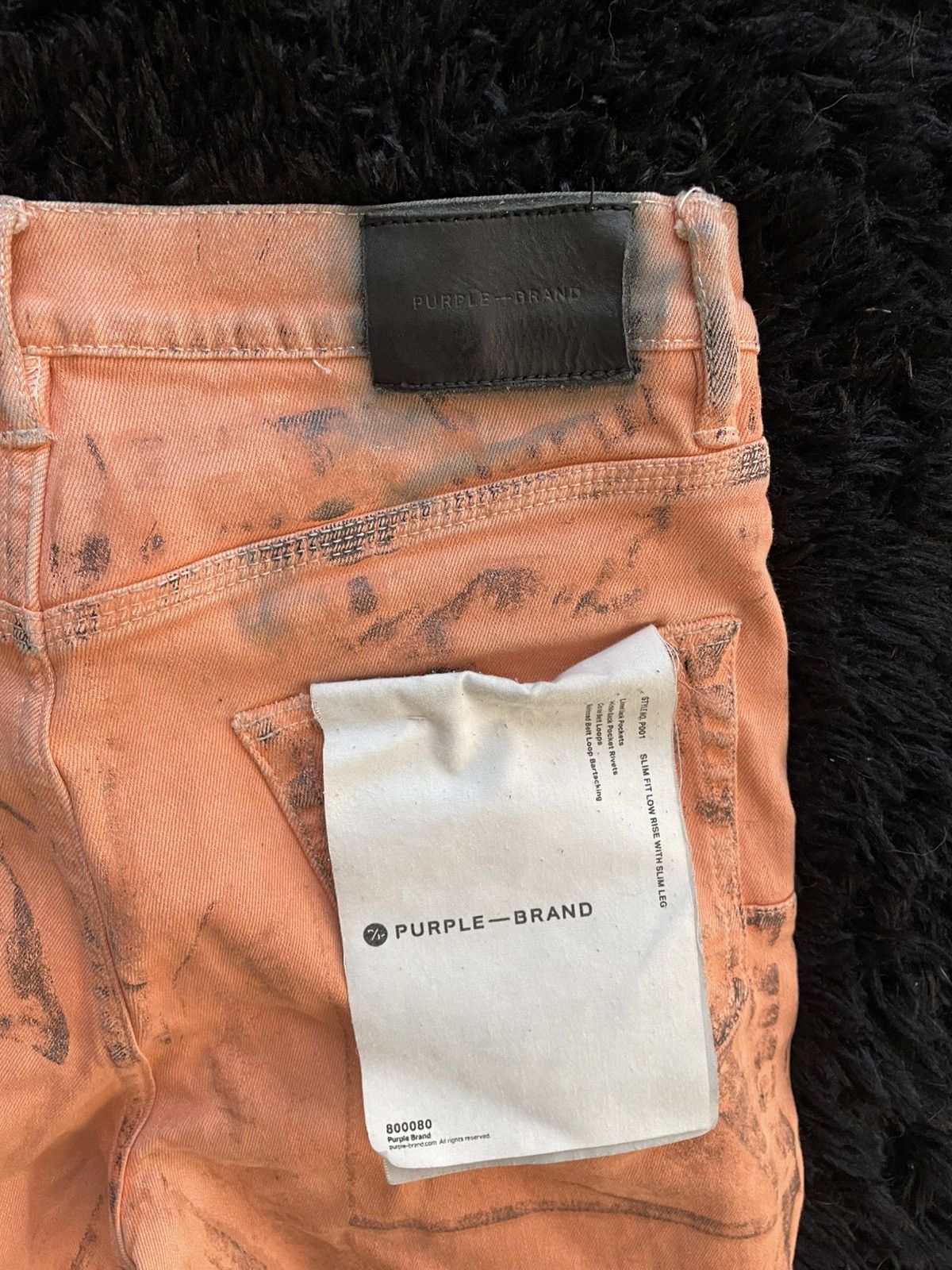 Purple Brand Purple Brand Orange Denim Size US 31 - 7 Thumbnail