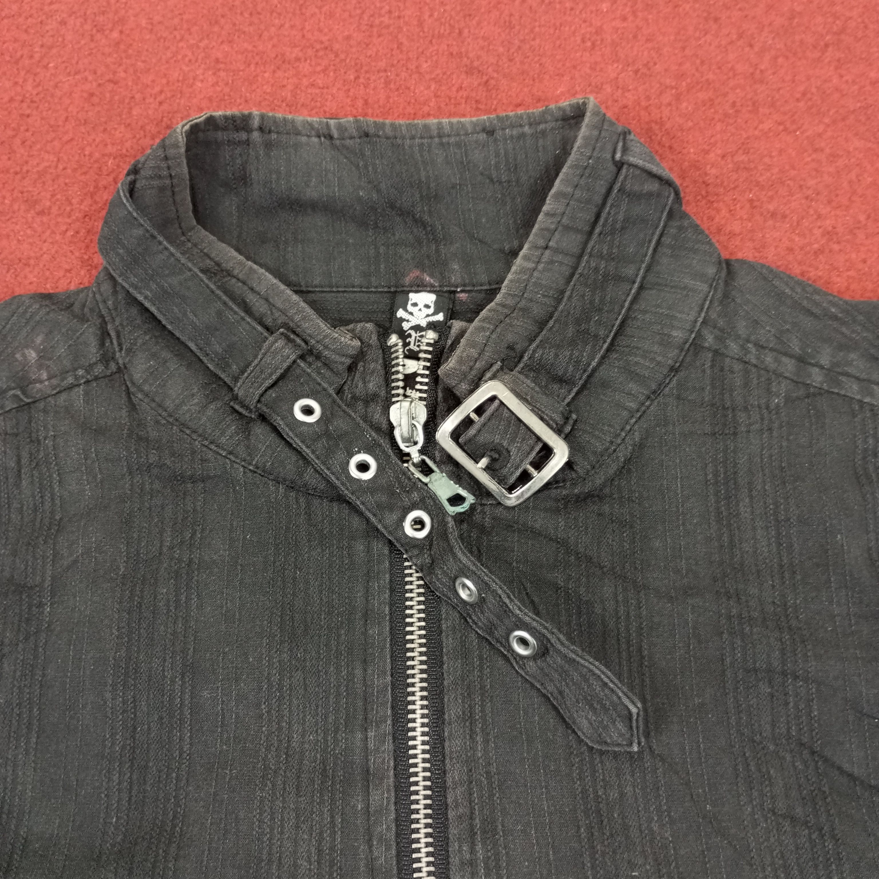 Vintage × Vision Streetwear Vision Streetwear X Custom Skulls Design Jacket Rock Punk Size US M / EU 48-50 / 2 - 7 Thumbnail