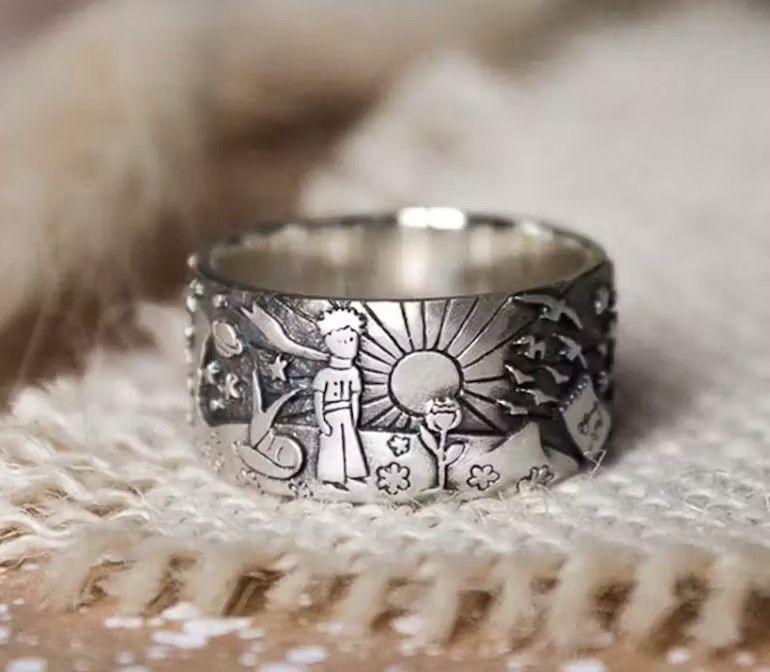 Jewelry Engraved Rings ( size 6-10 ) Size ONE SIZE - 1 Thumbnail