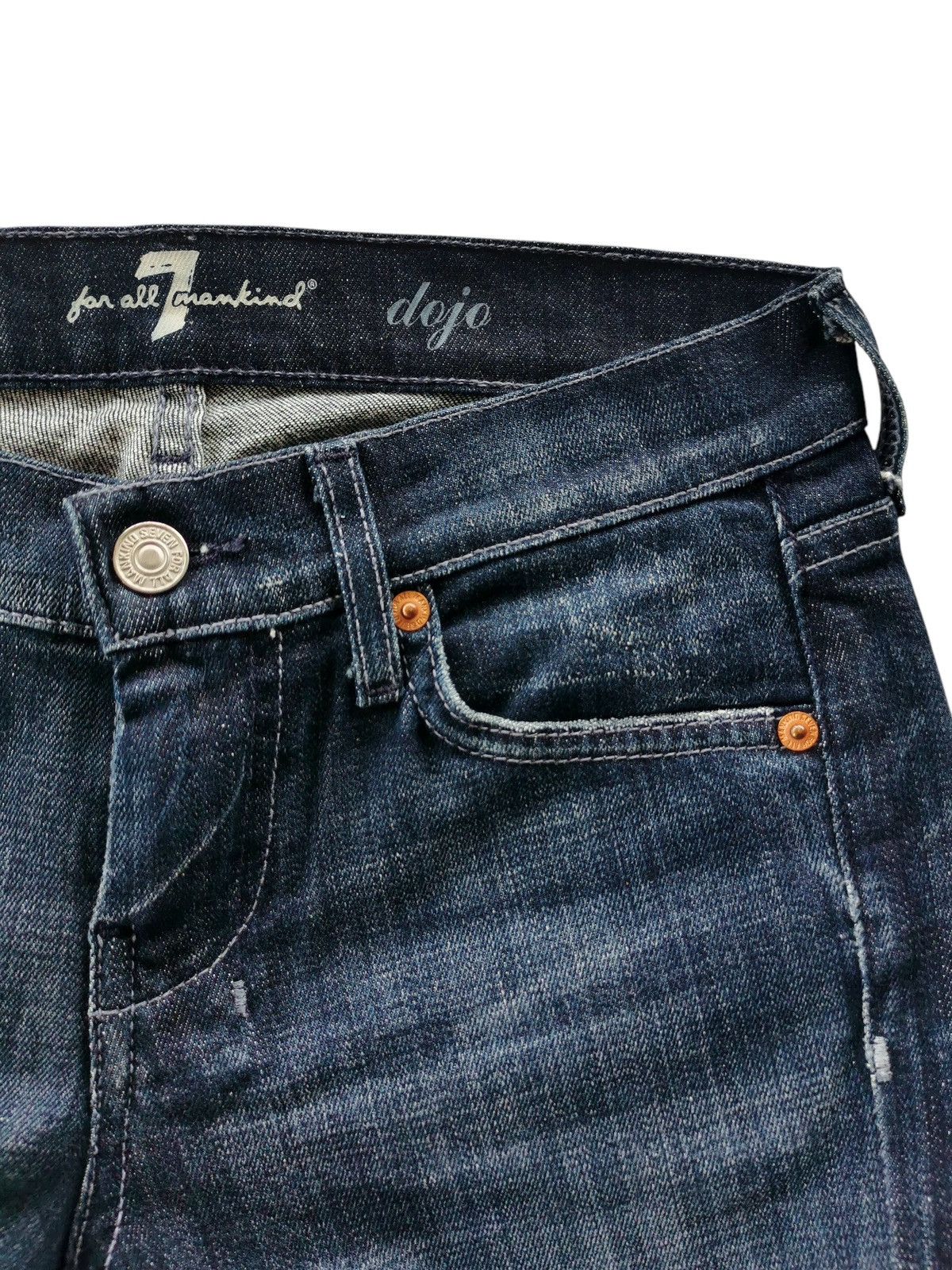 7 For All Mankind Avantgarde 7 for all mankind flared dojo jeans Size 26" / US 2 / IT 38 - 12 Thumbnail