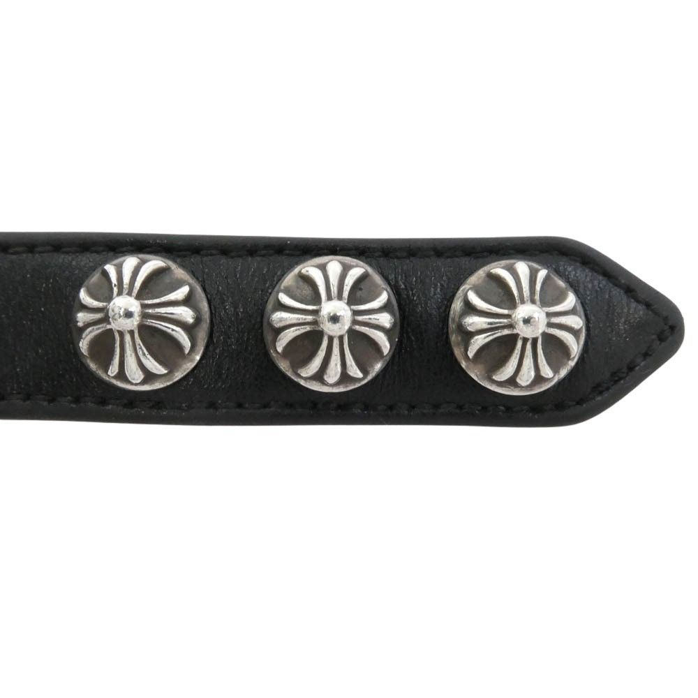 Chrome Hearts Chrome Hearts 3 Button Snap Leather Bracelet Size ONE SIZE - 4 Thumbnail