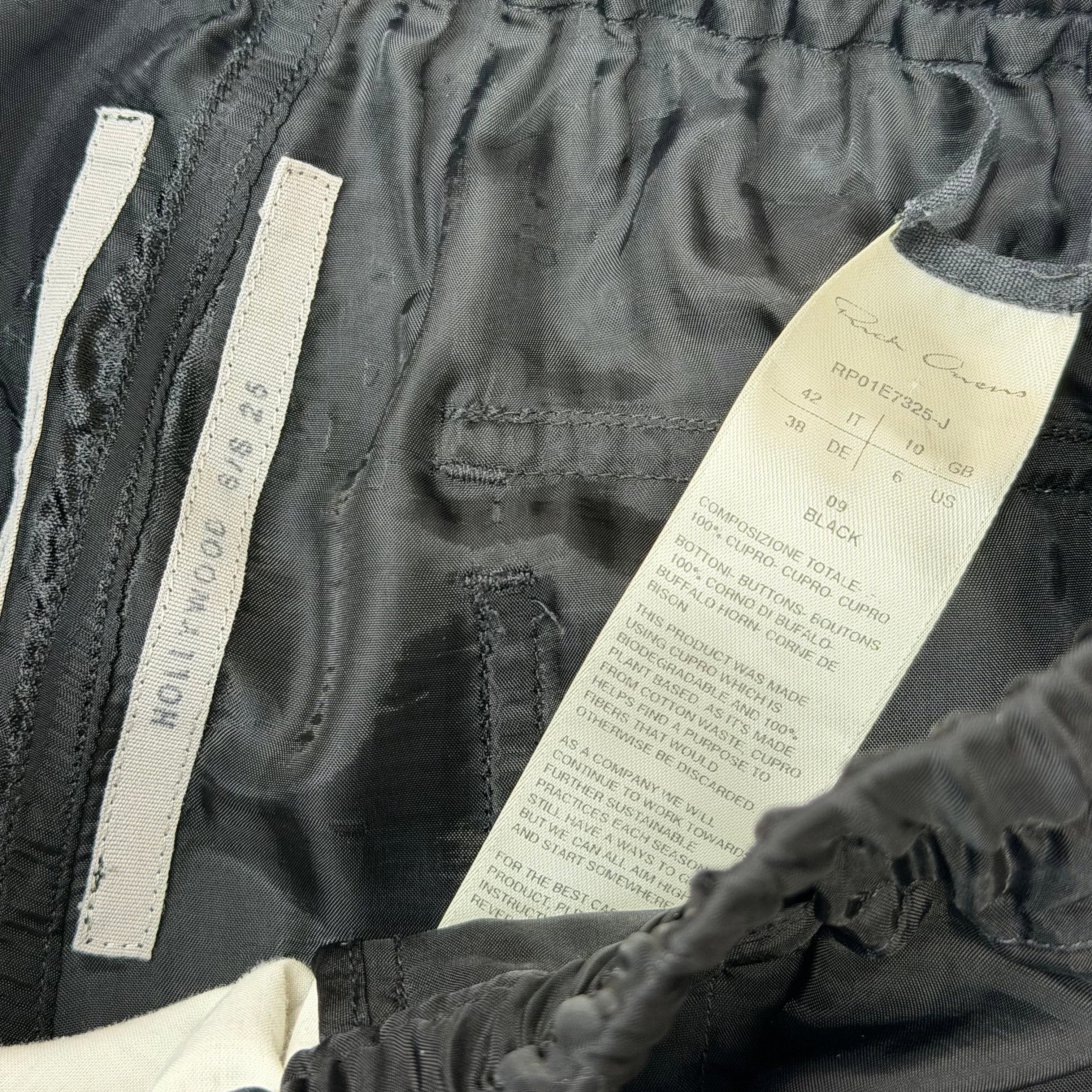 Rick Owens Rick Ownes Black Drawstring Trousers 6 Size US 28 / EU 44 - 5 Thumbnail