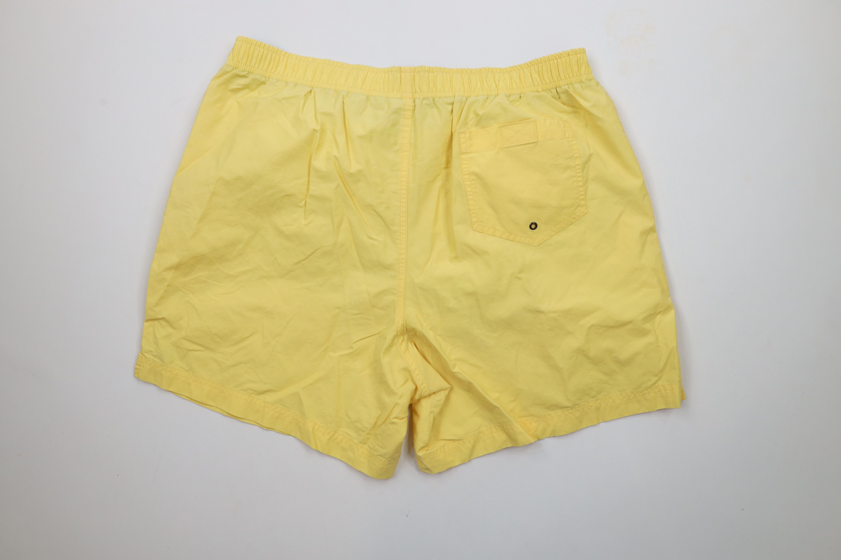 Ralph Lauren × Vintage Vintage 90s Polo Sport Ralph Lauren Lined Shorts Swim Trunks Size US 36 / EU 52 - 8 Thumbnail
