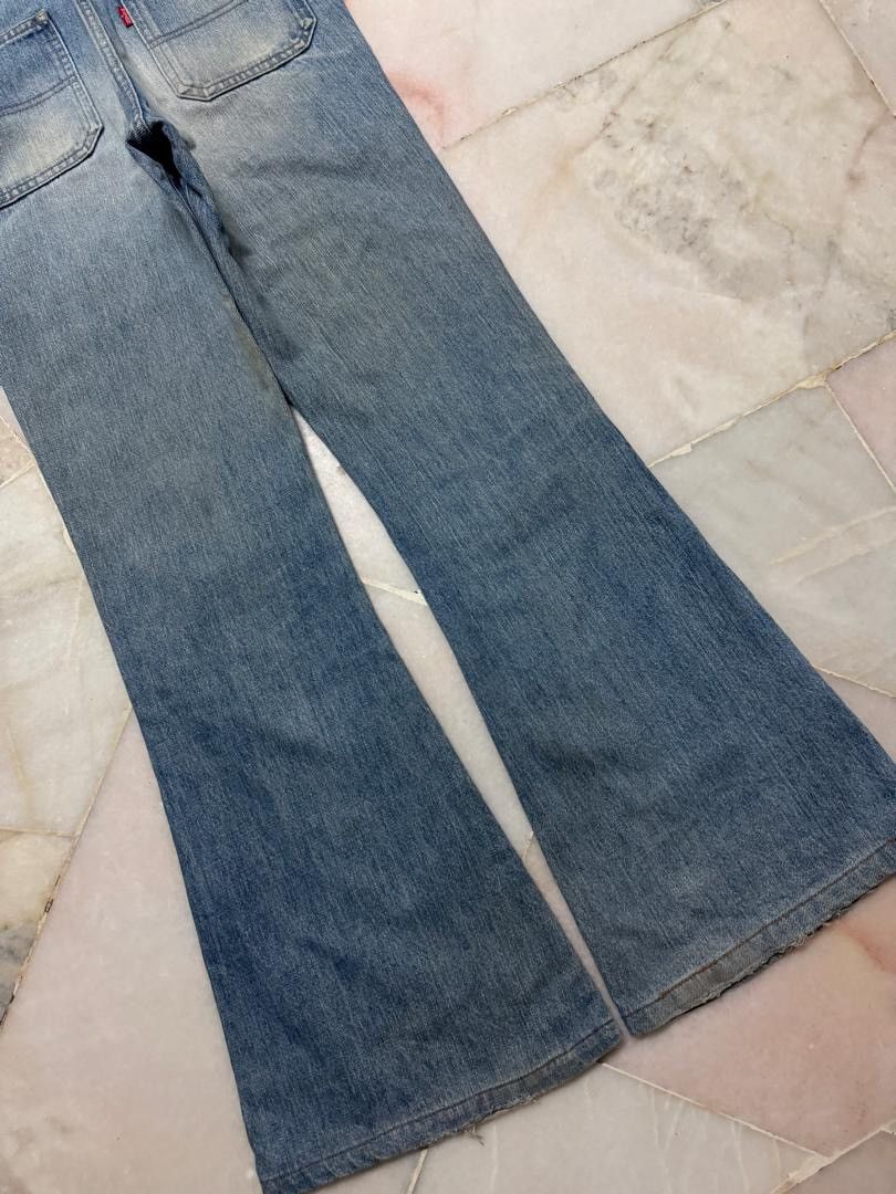 Big John 80s💥BigJohn Bell Bottom Rusty Mudwash Bushpants Insane Jean Size US 29 - 18 Thumbnail