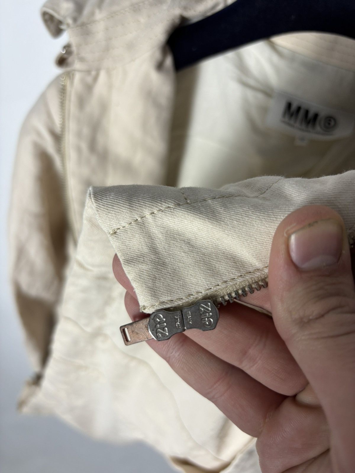 Maison Margiela Vintage Maison Margiela Ramie Military jacket Size US S / EU 44-46 / 1 - 10 Thumbnail