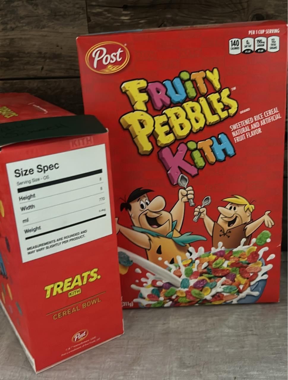 Kith Kith Treats For Fruity Pebbles Cereal Bowl + Box Bundle Size ONE SIZE - 3 Thumbnail
