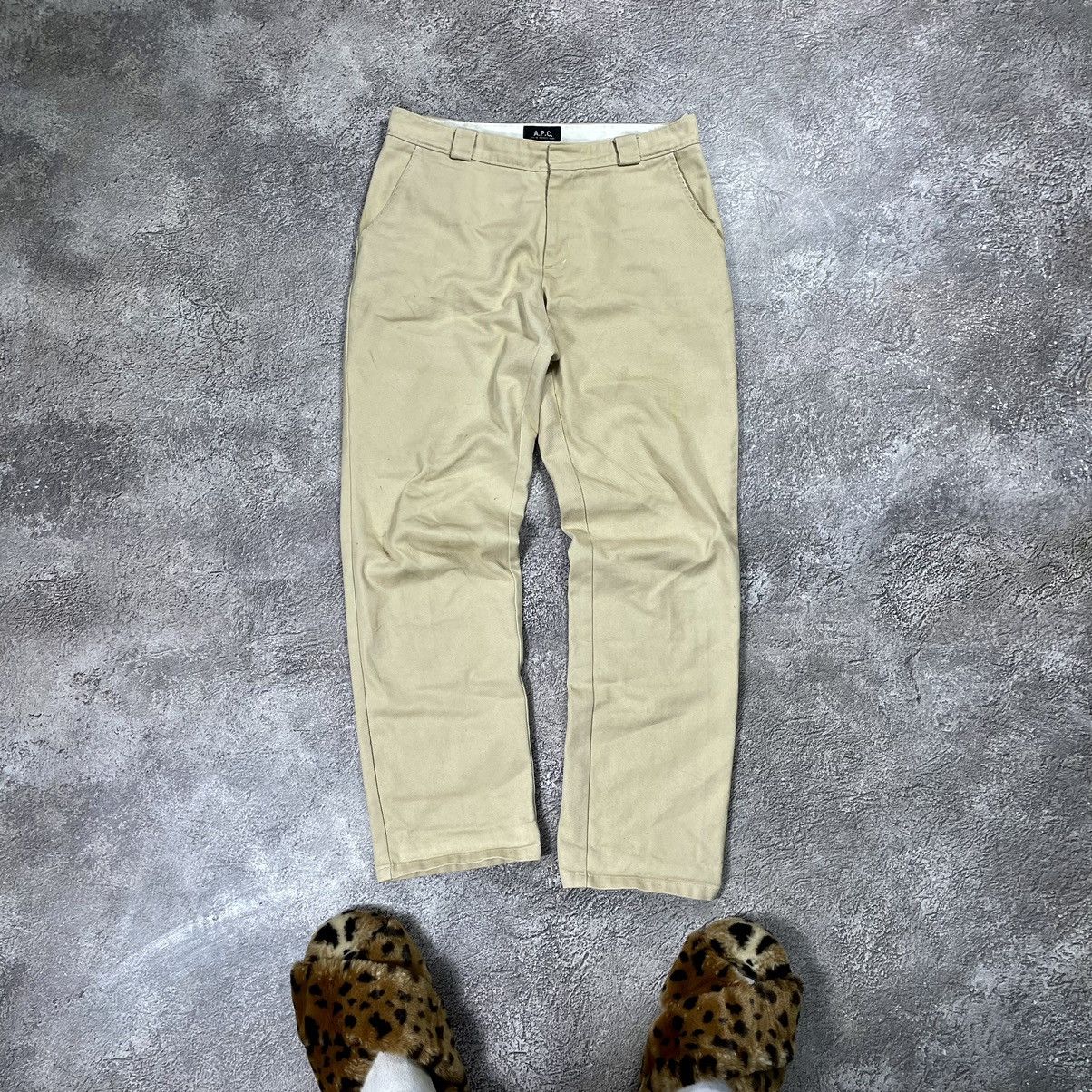 A.P.C. Vintage 90s APC Pants Paris Designer Casual Luxury Jeans Size US 30 / EU 46 - 1 Thumbnail