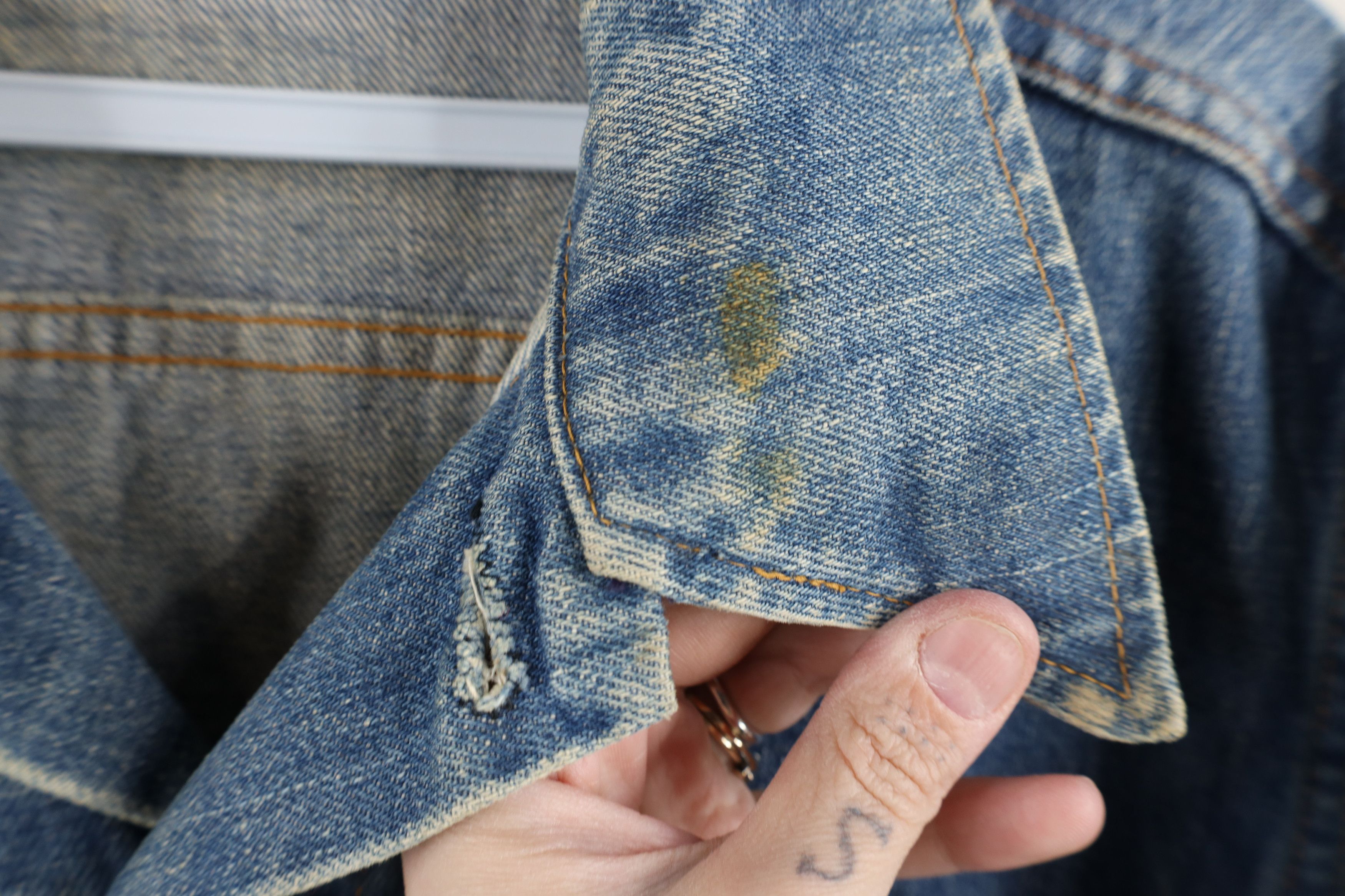 Vintage Vintage 60s 70s Streetwear Denim Jean Trucker Jacket USA Size US M / EU 48-50 / 2 - 8 Thumbnail