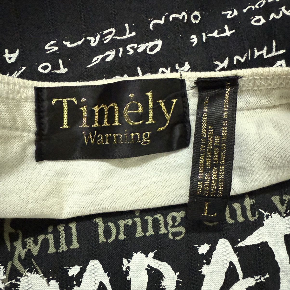 14th Addiction Japanese Poem Rock Punk Timely Longsleeve Size US L / EU 52-54 / 3 - 6 Thumbnail
