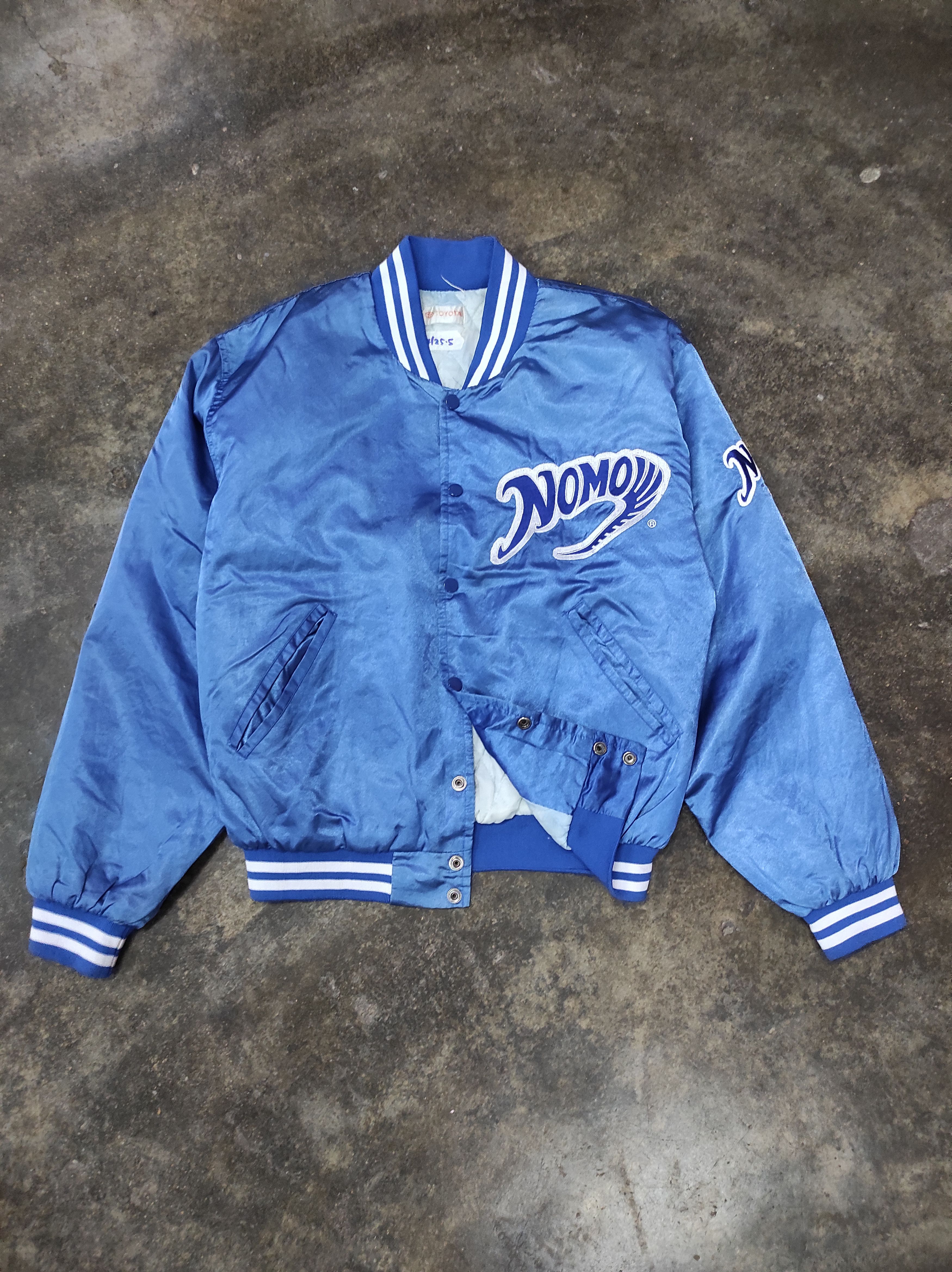 Japanese Brand × MLB TOYOTA NOMO 90's BASEBALL VARSITY JACKET Size US L / EU 52-54 / 3 - 1 Thumbnail