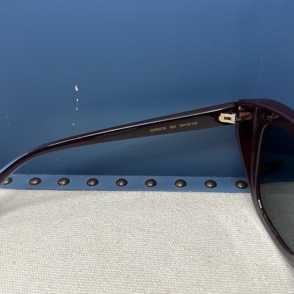 Gucci New Authentic- Gucci Sunglasses Women's GG0921S 004 Brown /G Size ONE SIZE - 12 Thumbnail