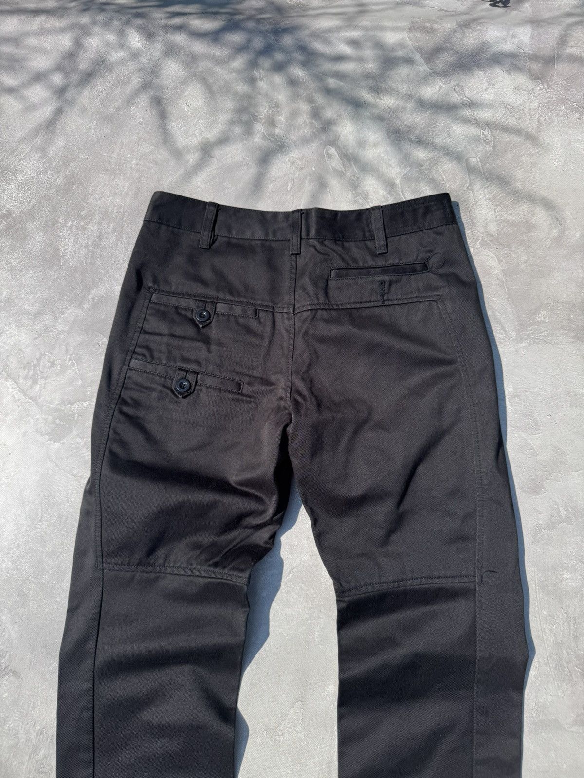 Marithe + Francois Girbaud Vintage Le Casual Marithe Francois Girbaud Man's Black pants Size US 32 / EU 48 - 15 Thumbnail