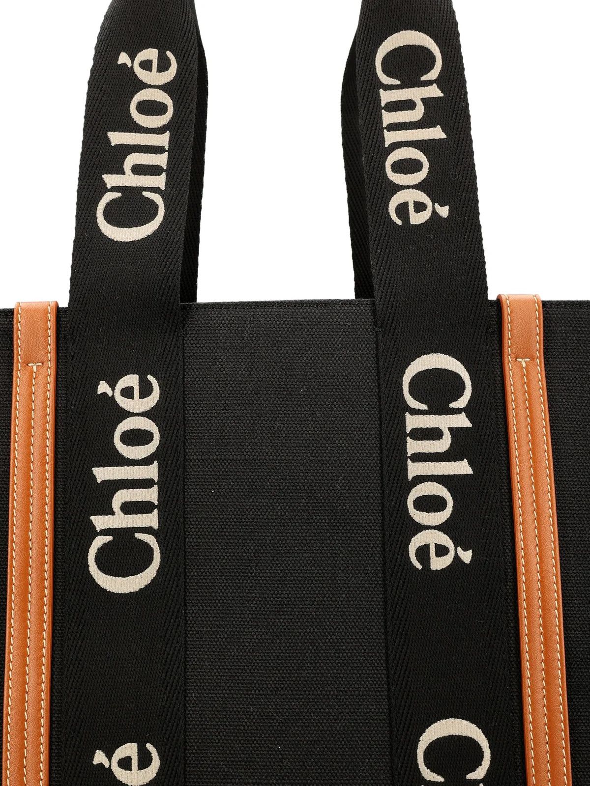 Chloe o1loc1c10625 Size: OS / Medium Tote Bag in Black Size ONE SIZE - 3 Thumbnail