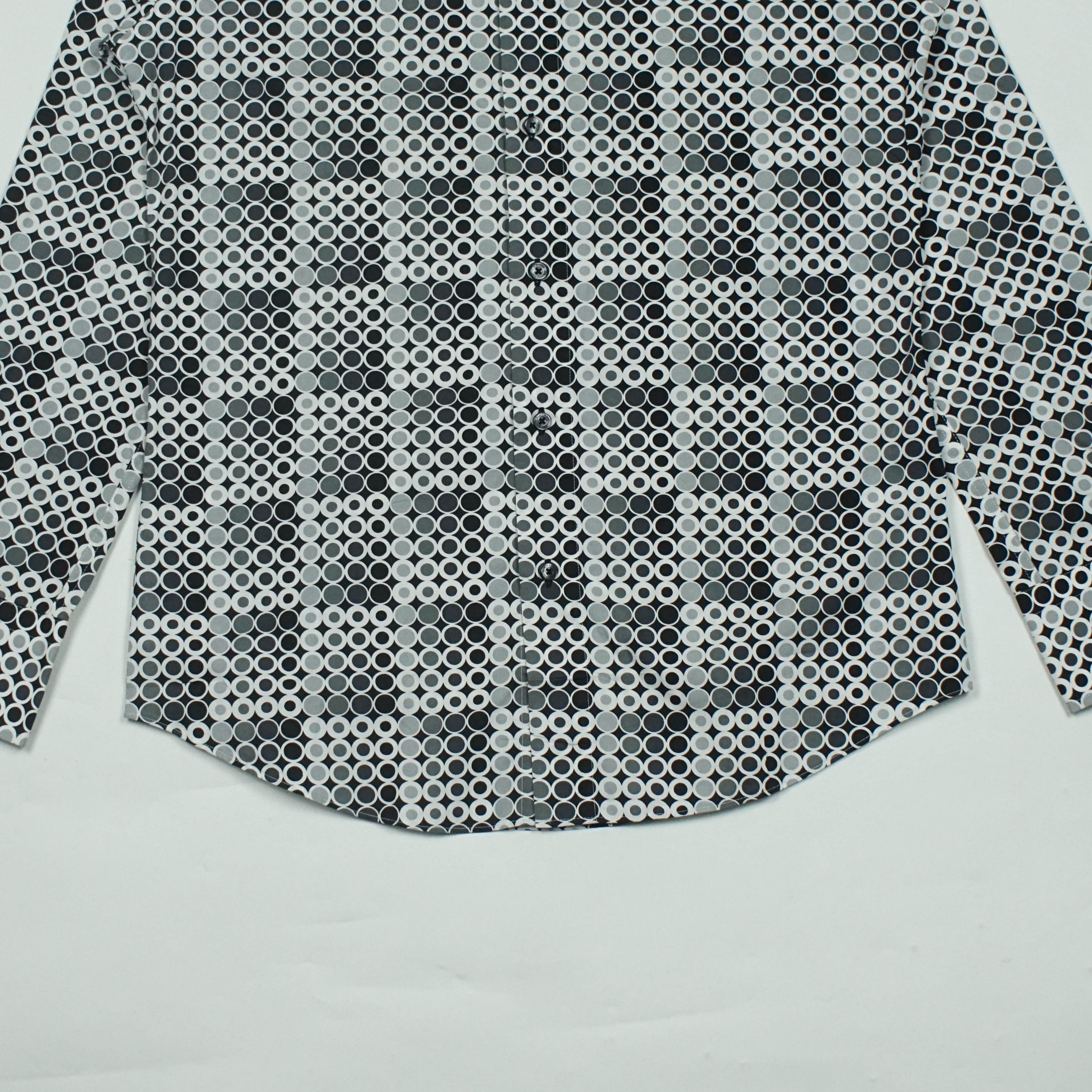 Burberry *NoTariff Burberry Black Label Pattern Shirt Size US M / EU 48-50 / 2 - 3 Thumbnail