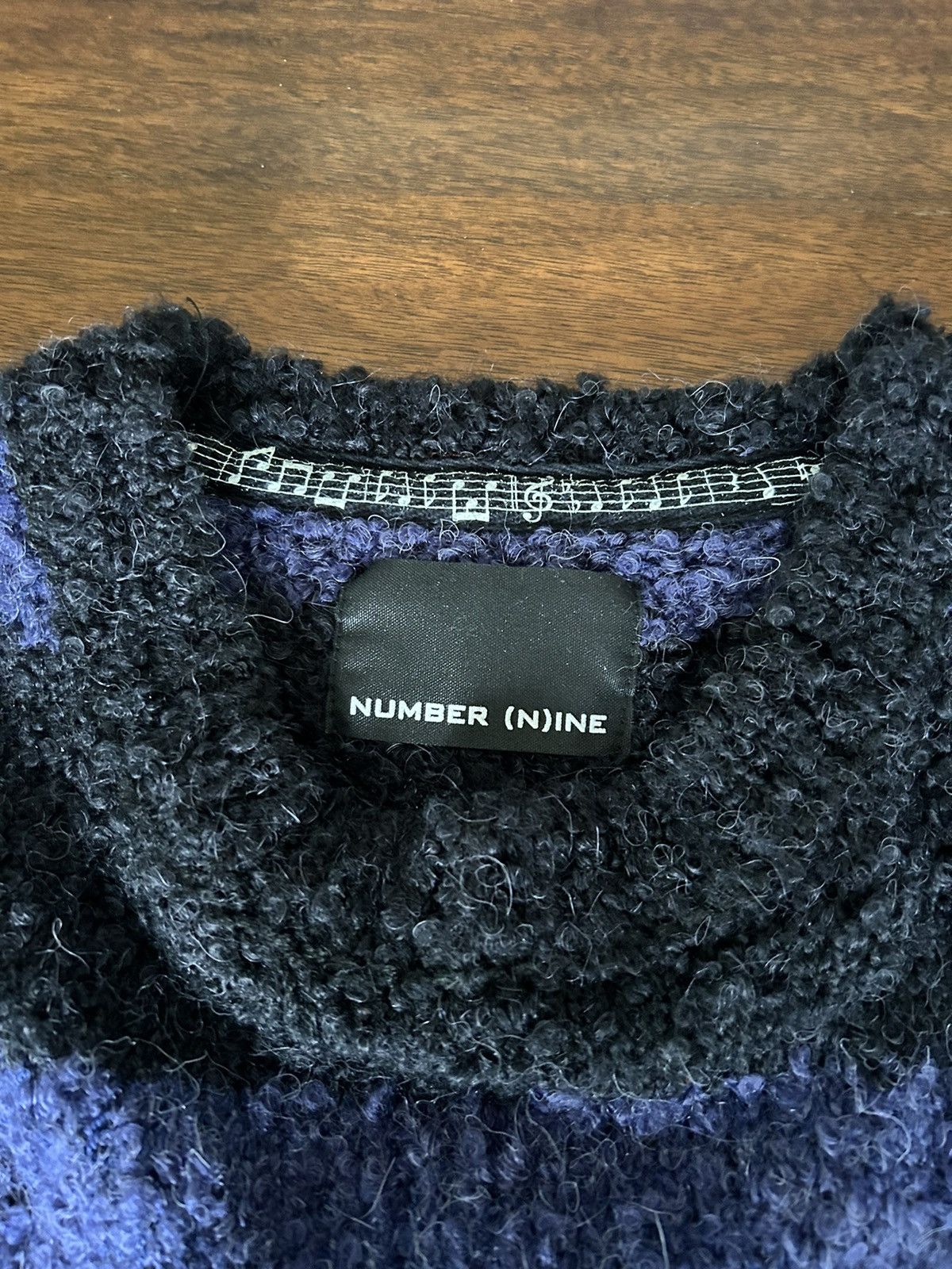 Number (N)ine Number (N)ine Alpaca Kurt Cobain style Size US XL / EU 56 / 4 - 3 Thumbnail