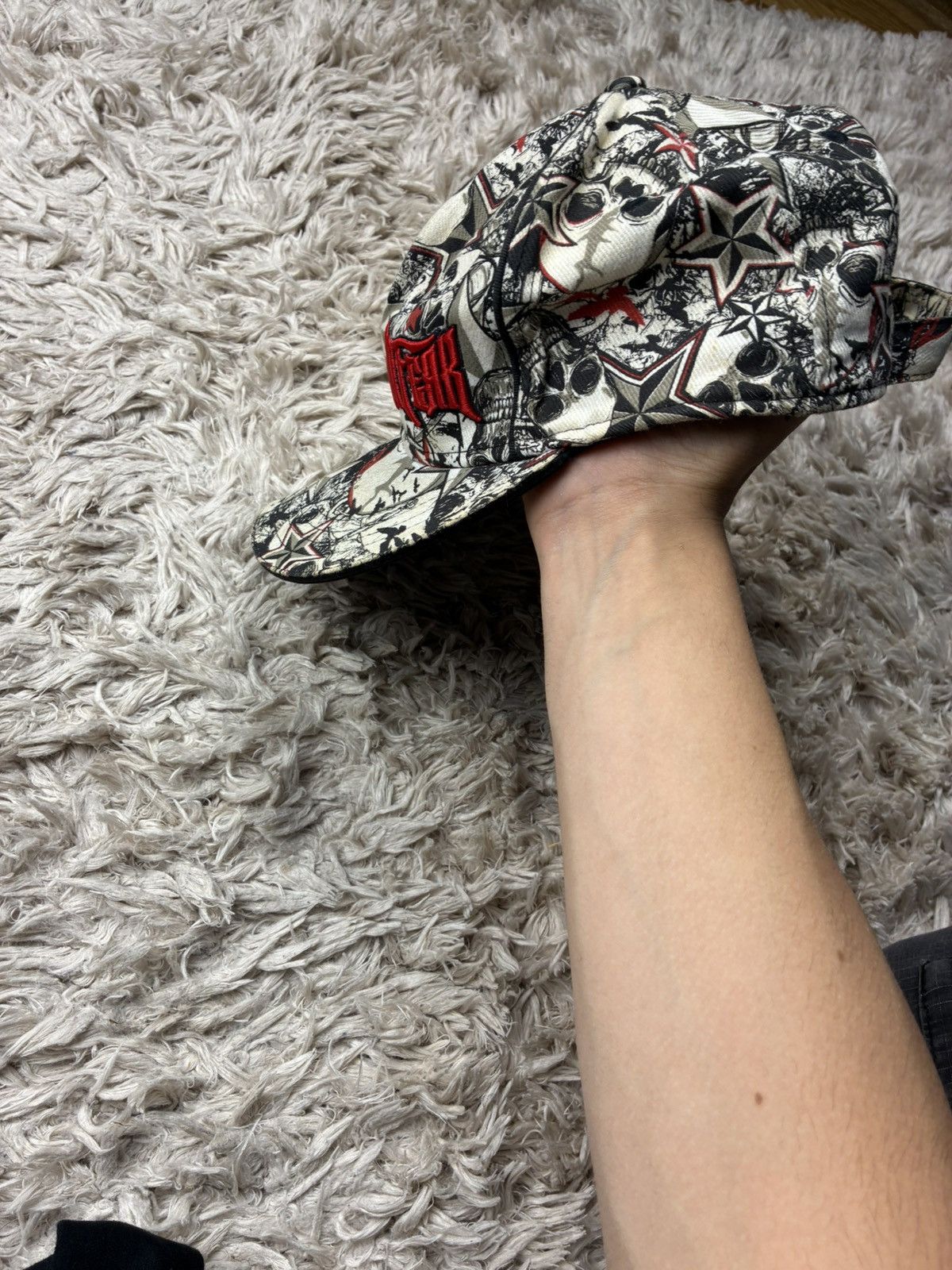 No Fear No fear vintage skull hat Size ONE SIZE - 2 Thumbnail