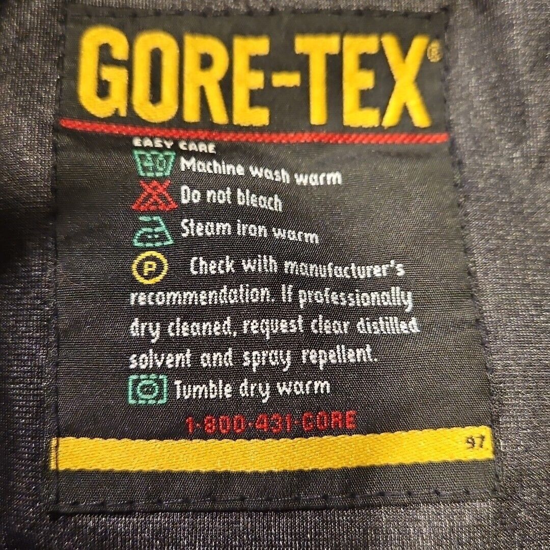 Vintage Forresters Drytech Rain Jacket Womens M Gore-Tex Blue Print Size M / US 6-8 / IT 42-44 - 13 Thumbnail