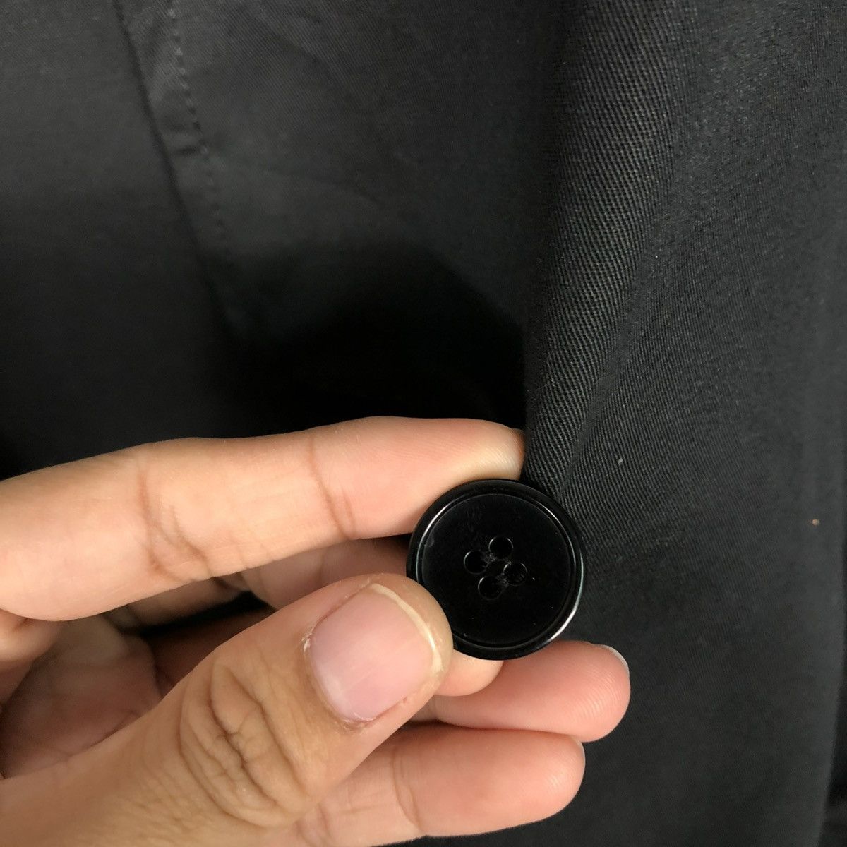 Japanese Brand 🔥RICH BLACK LONG JACKET 1er ARRONDISSEMENT ISSEY MIYAKE Size US M / EU 48-50 / 2 - 19 Thumbnail