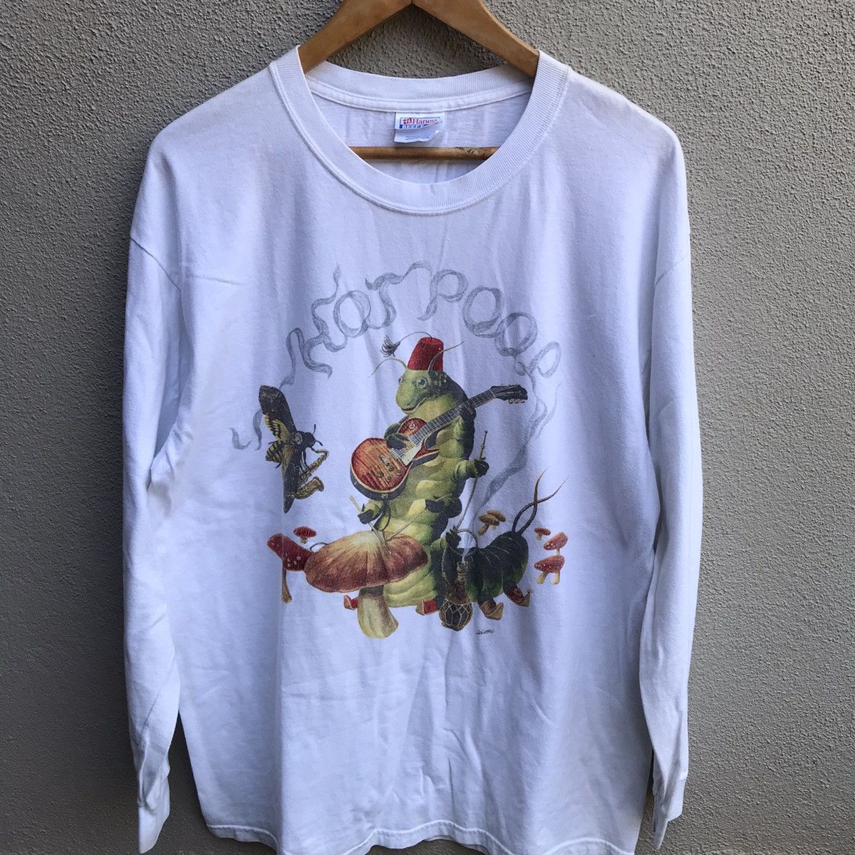 Band Tees Vintage 90s WALLA WALLA Hot Poop records tee Size US L / EU 52-54 / 3 - 2 Thumbnail