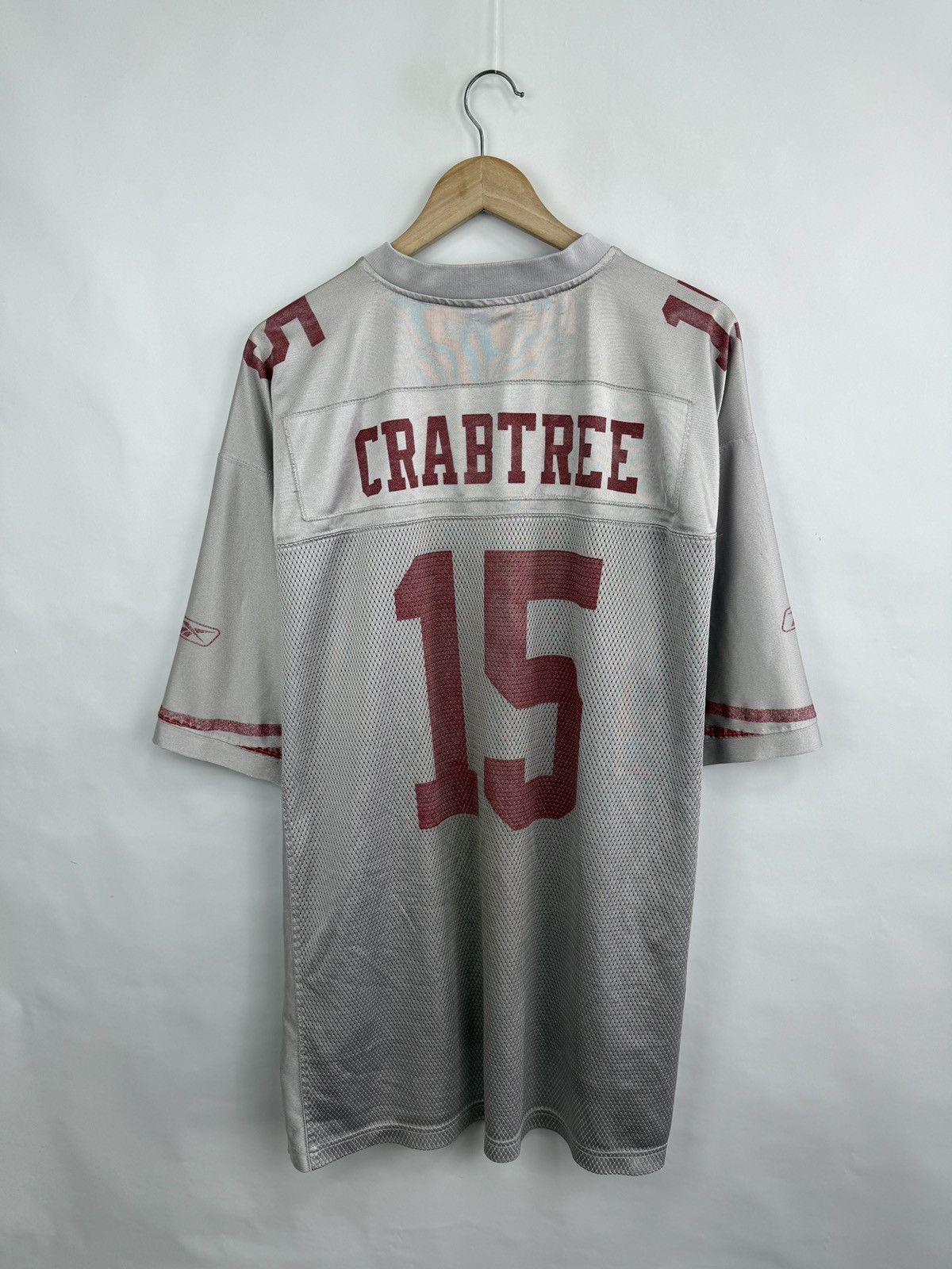 Reebok 🇺🇸 Vtg Reebok Michael Crabtree San Francisco 49ERS Football Size US XL / EU 56 / 4 - 10 Thumbnail